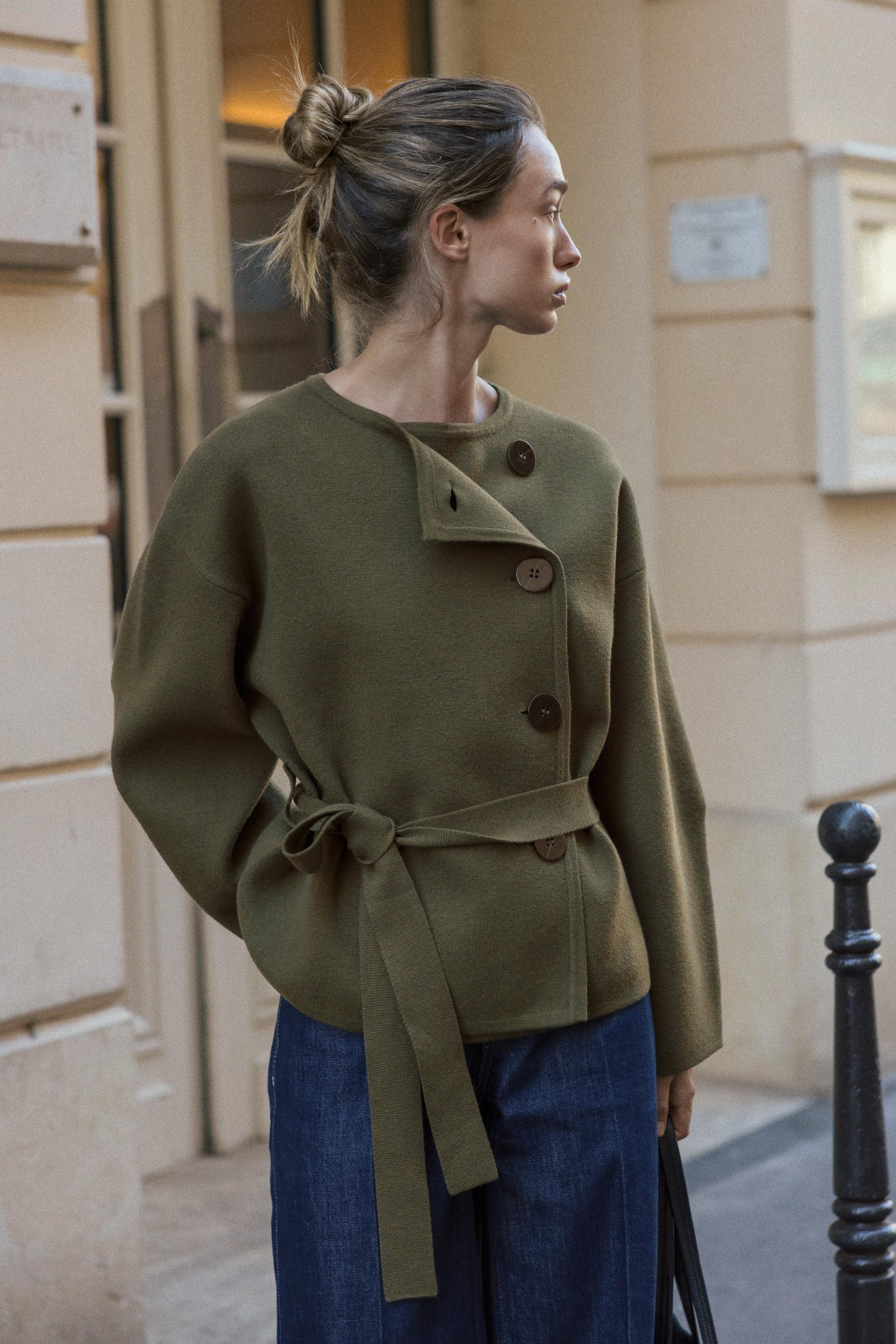 Valleria | Knit Tie Jacket