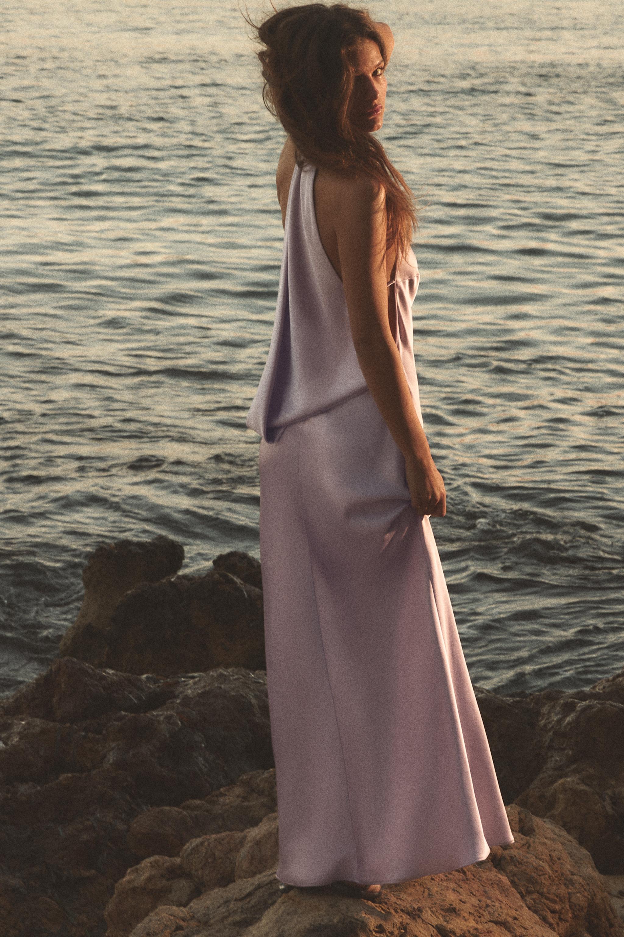 Avira | Halterneck Dress