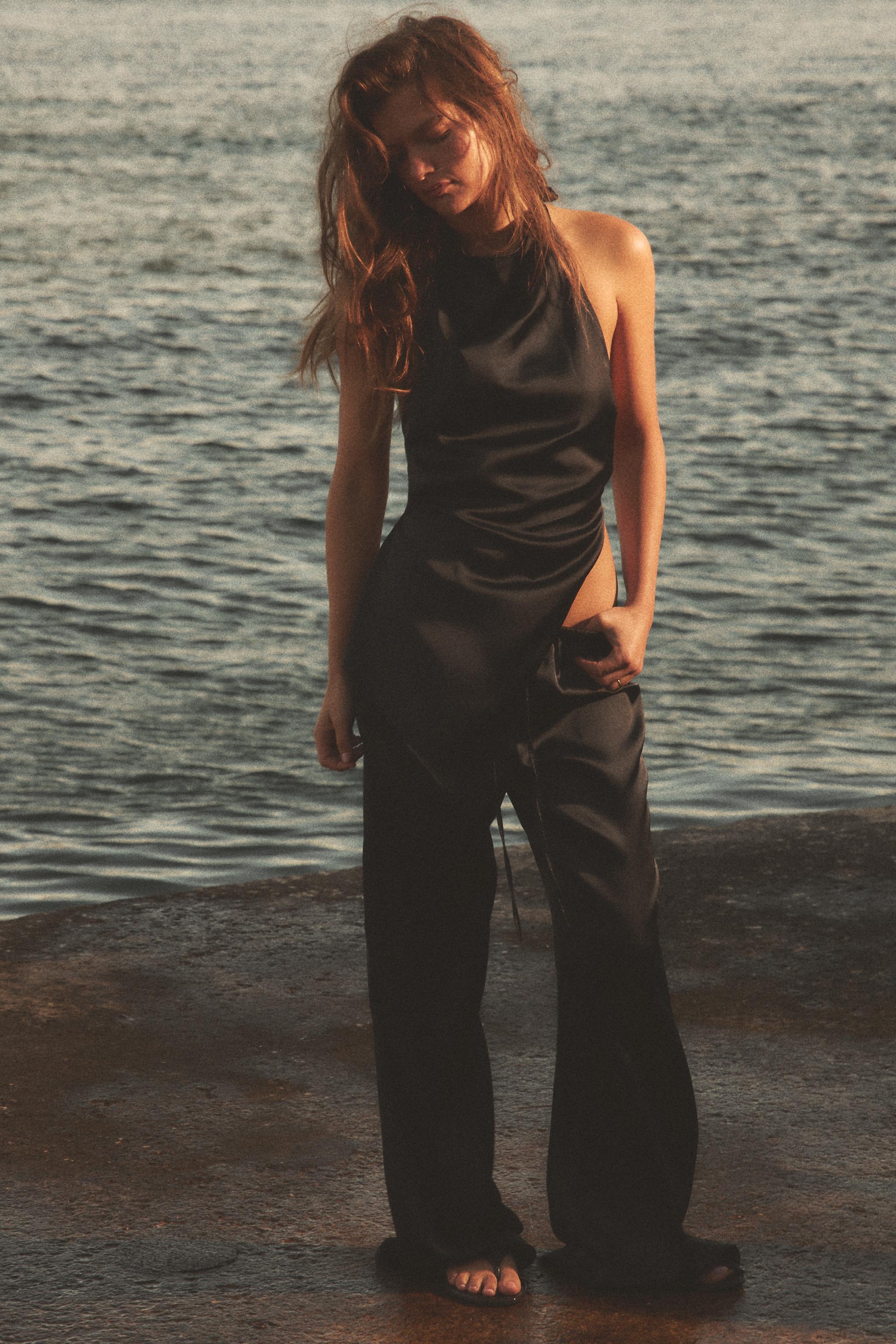 Liora | Asymmetric Halter Top