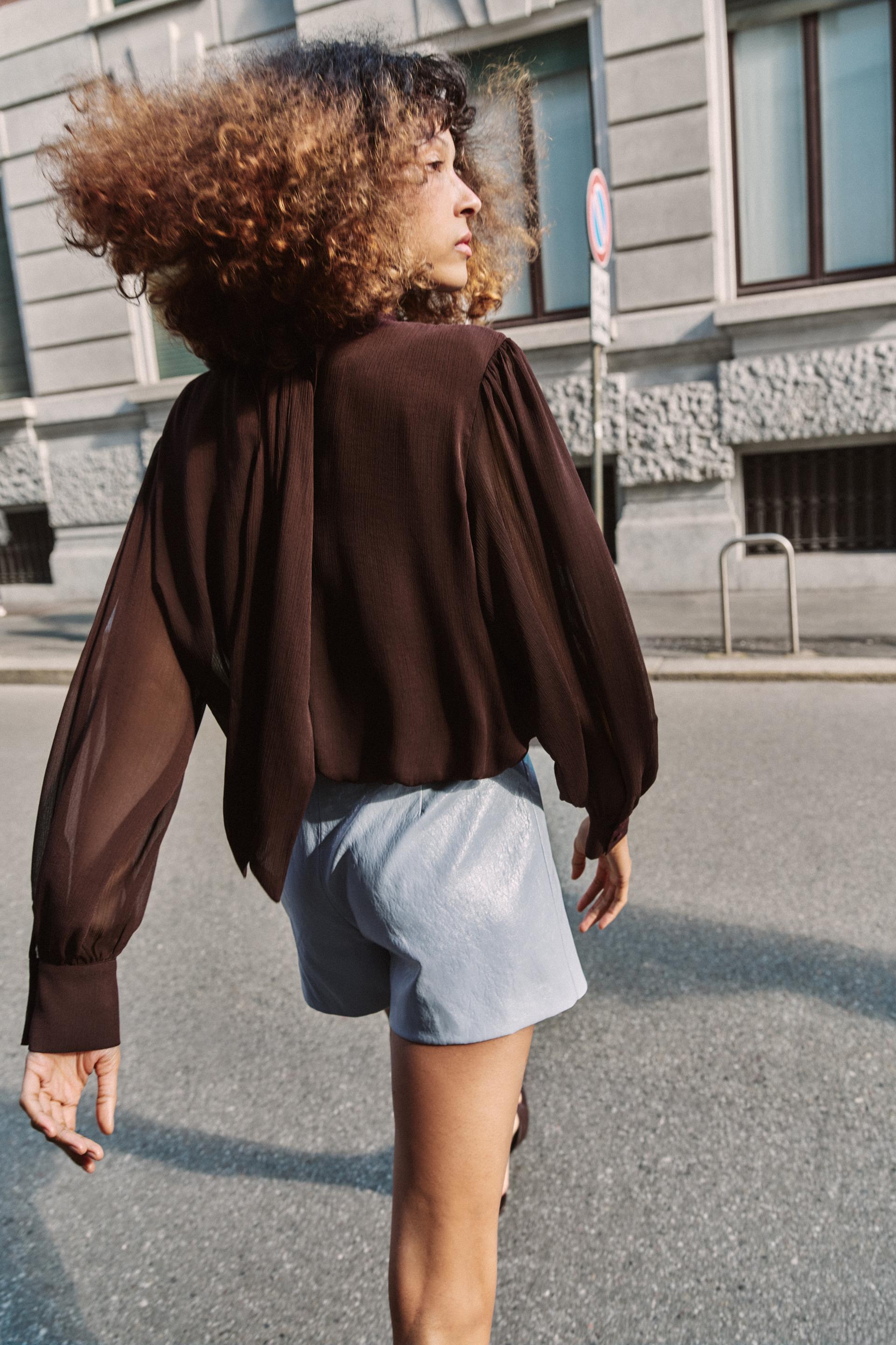 Aurelle | Draped Blouse