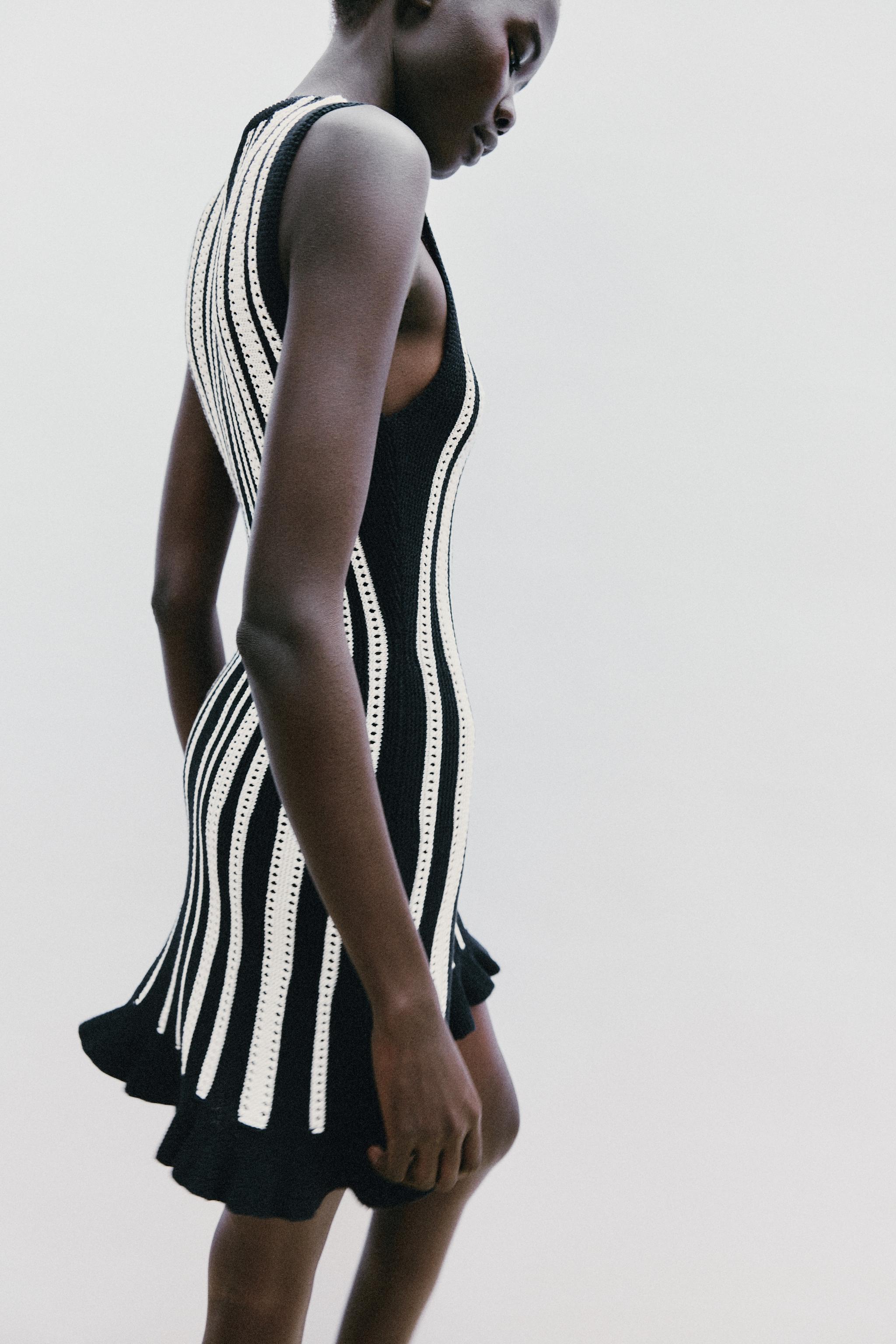 Léna | Striped Mini Dress