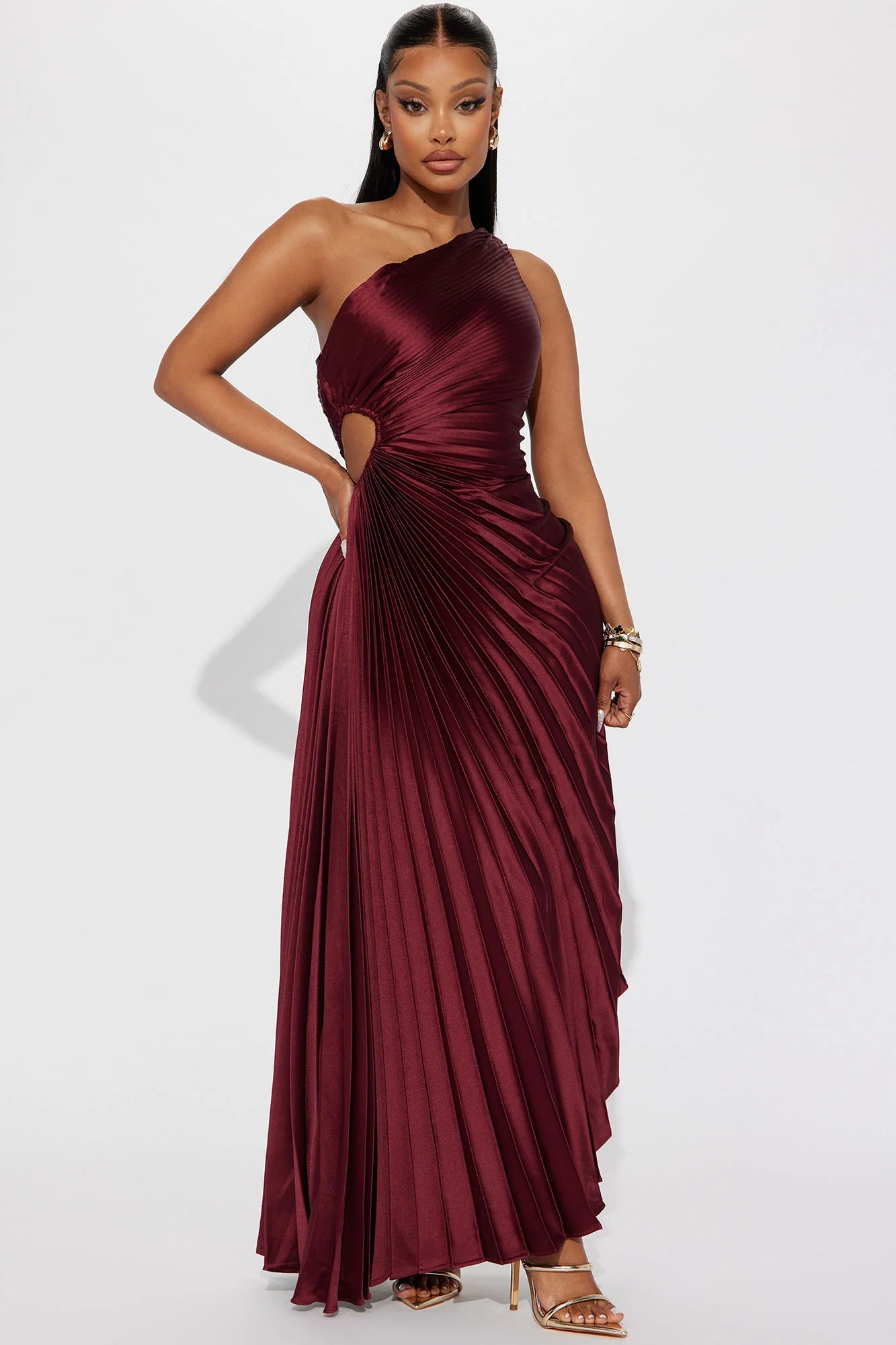 Opaline | Pleated Maxi Dress