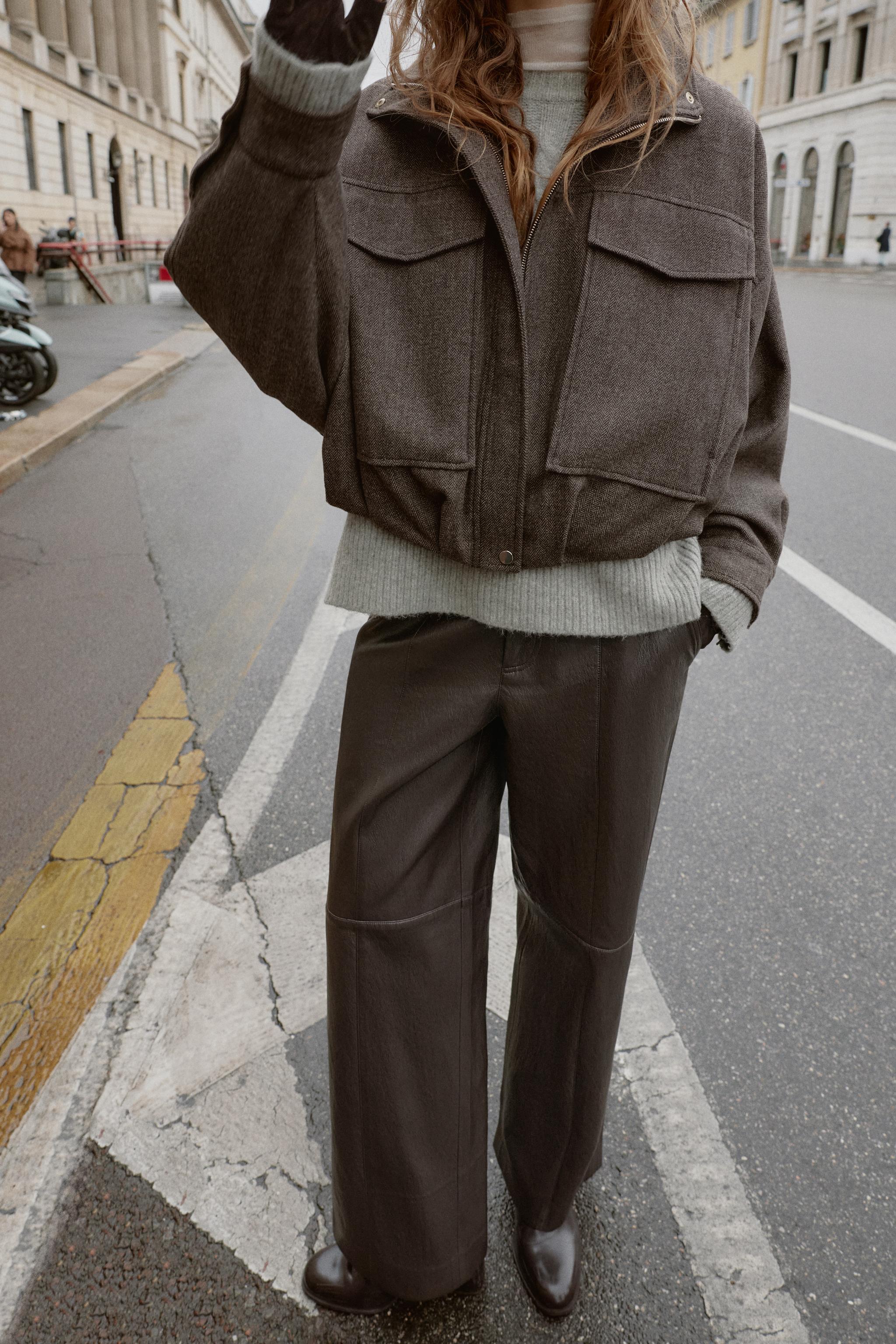 Vionne | Herringbone Bomber