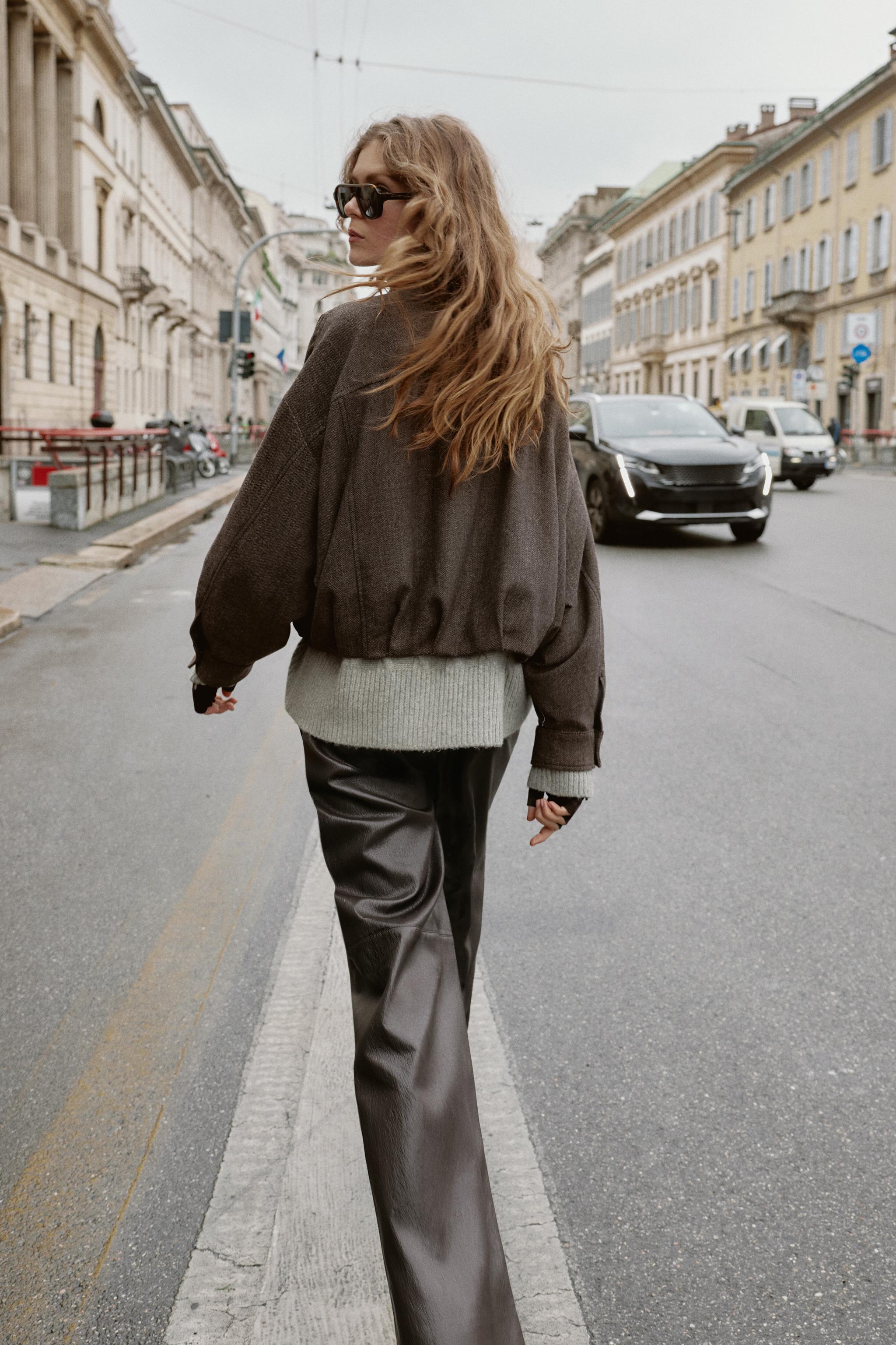 Vionne | Herringbone Bomber