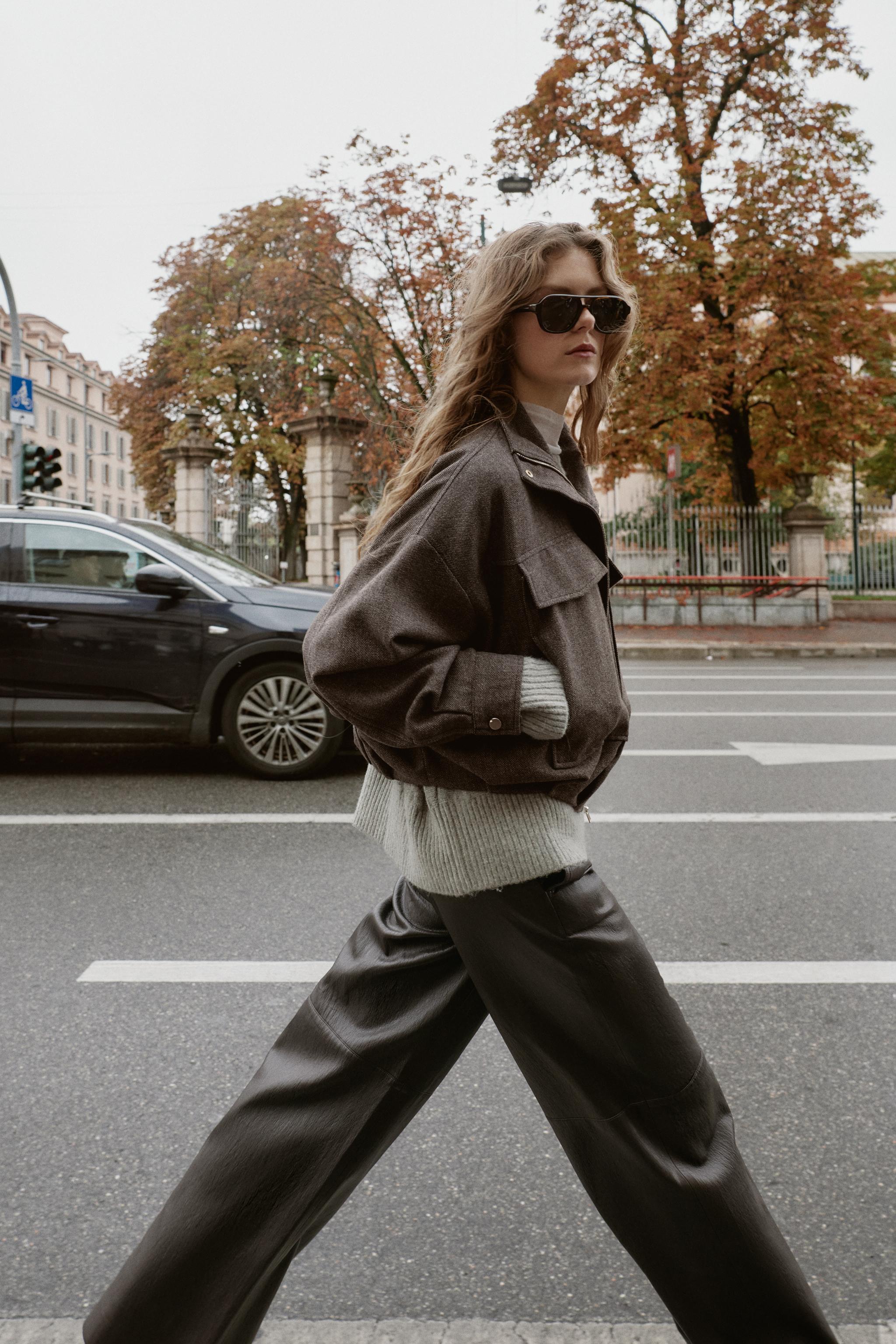 Vionne | Herringbone Bomber