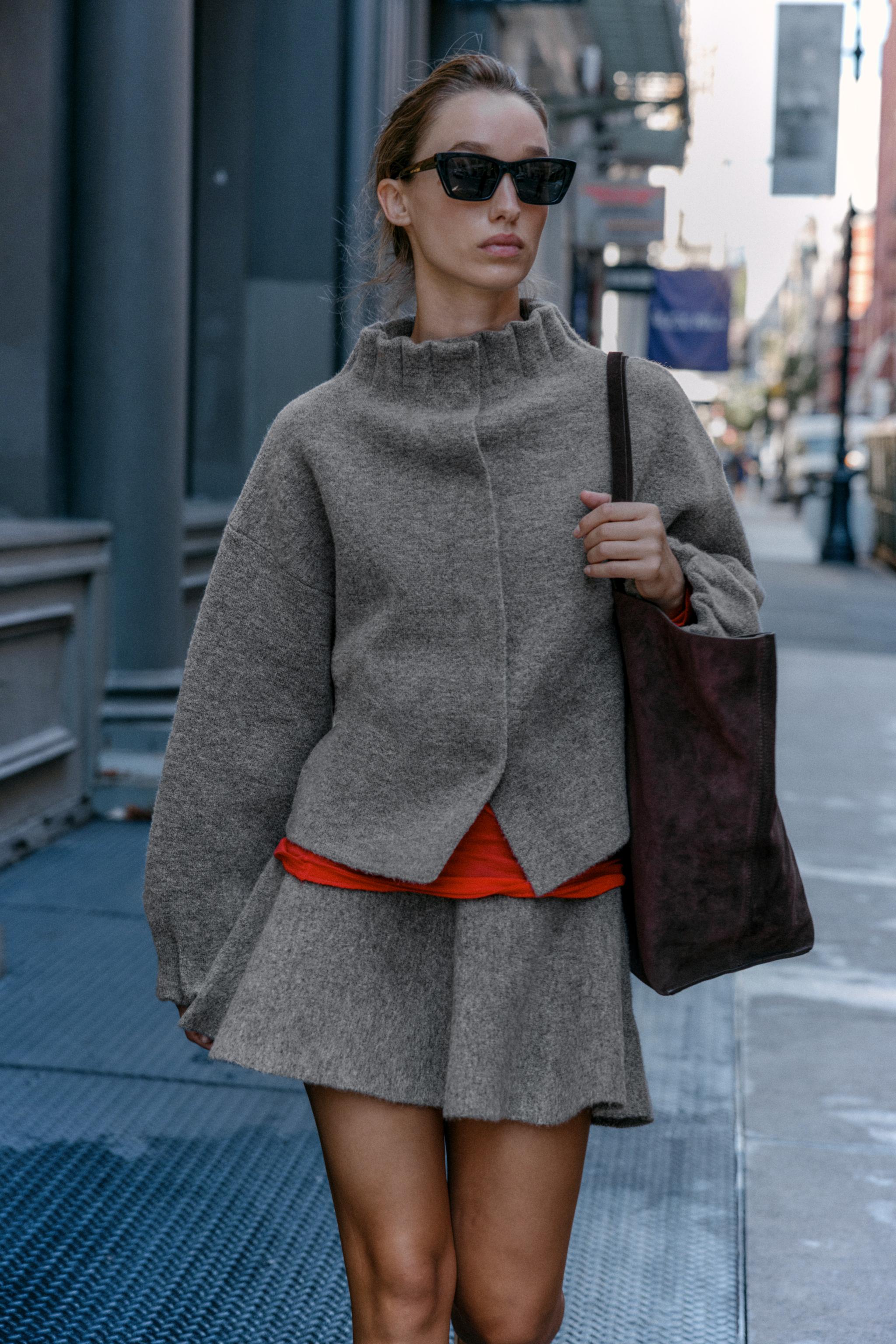 Auren | Knit Bomber