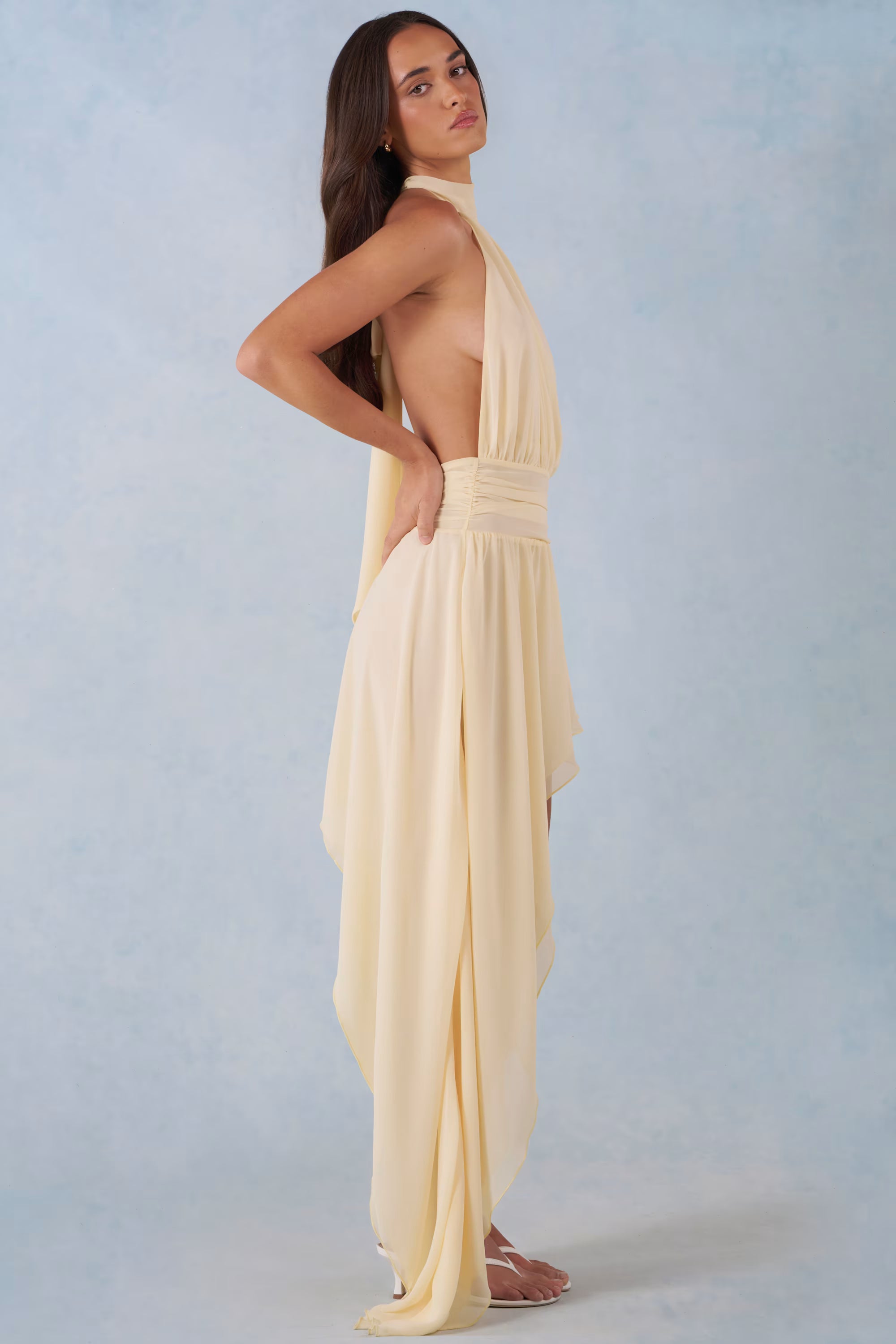 Valenne | Draped Maxi Dress