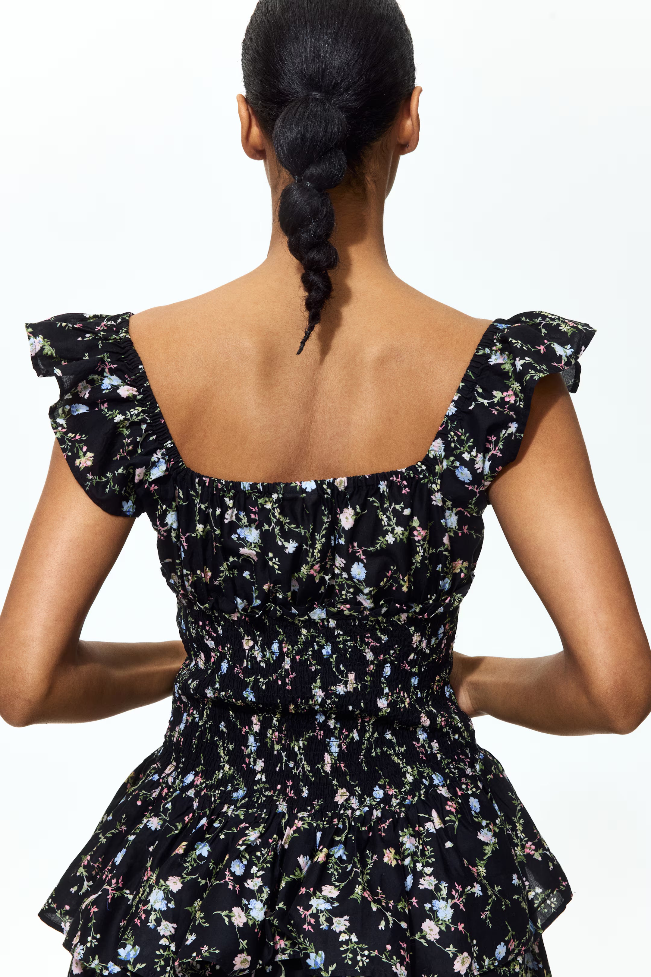 Alba | Smocked-Waist Dress