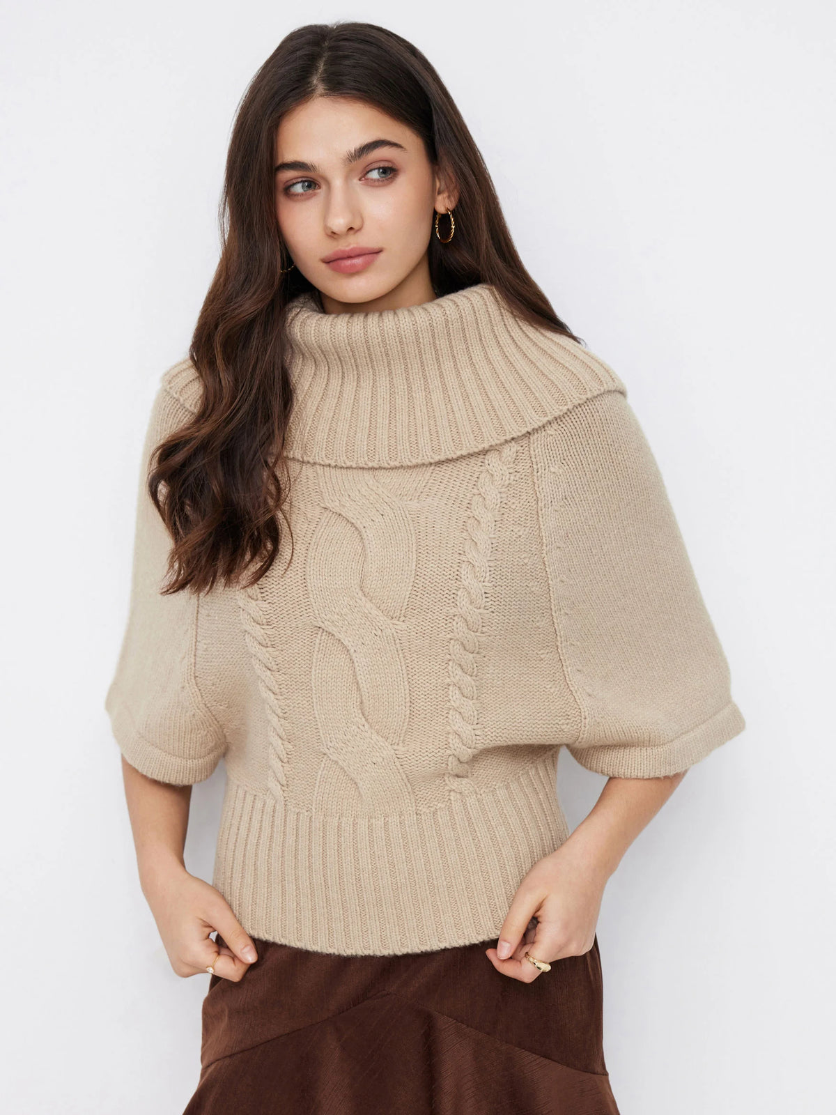 Nellie | Cable Knit Sweater