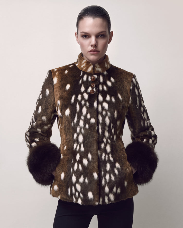 Zafira | Animal Print Jacket