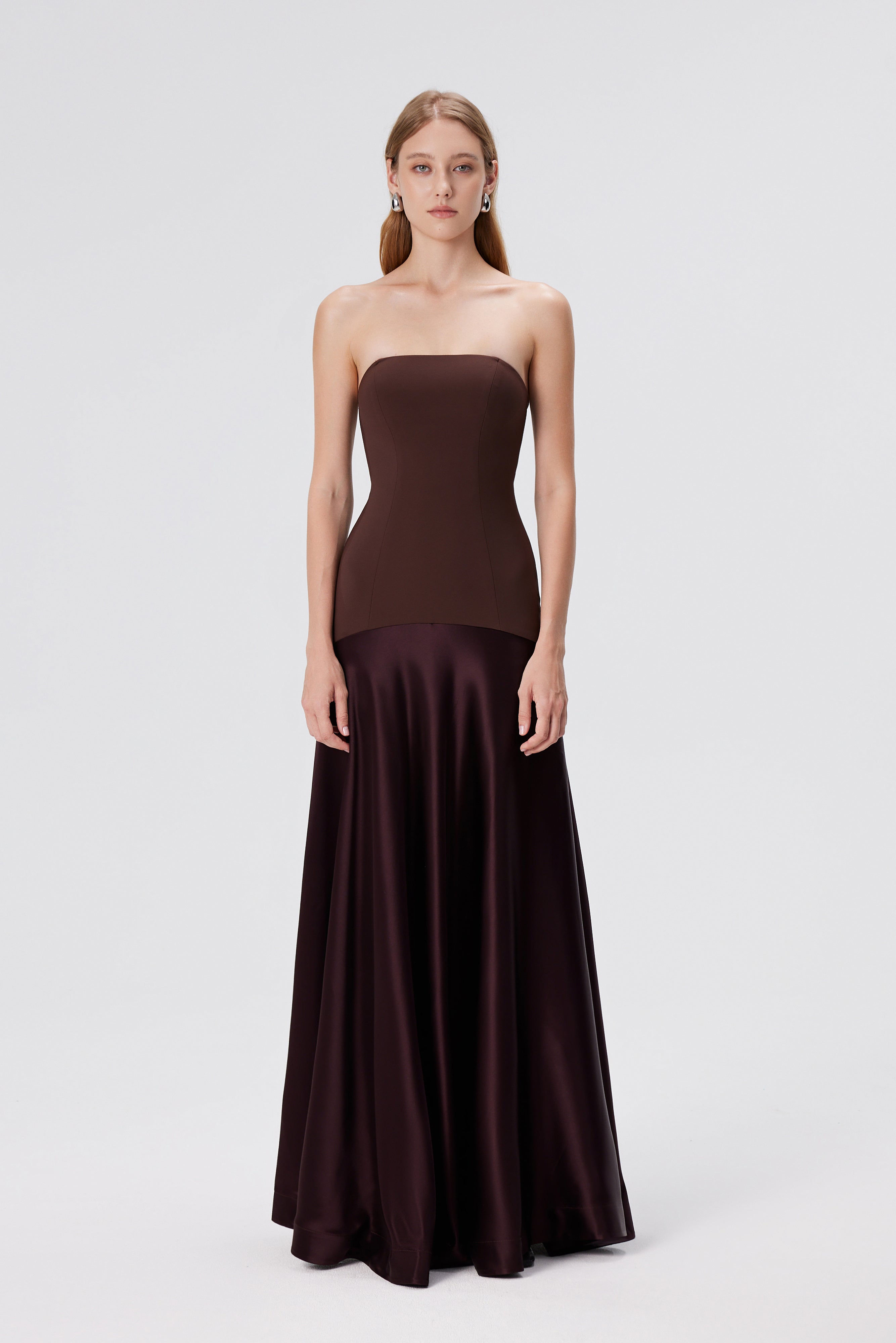 Selene | Strapless Gown