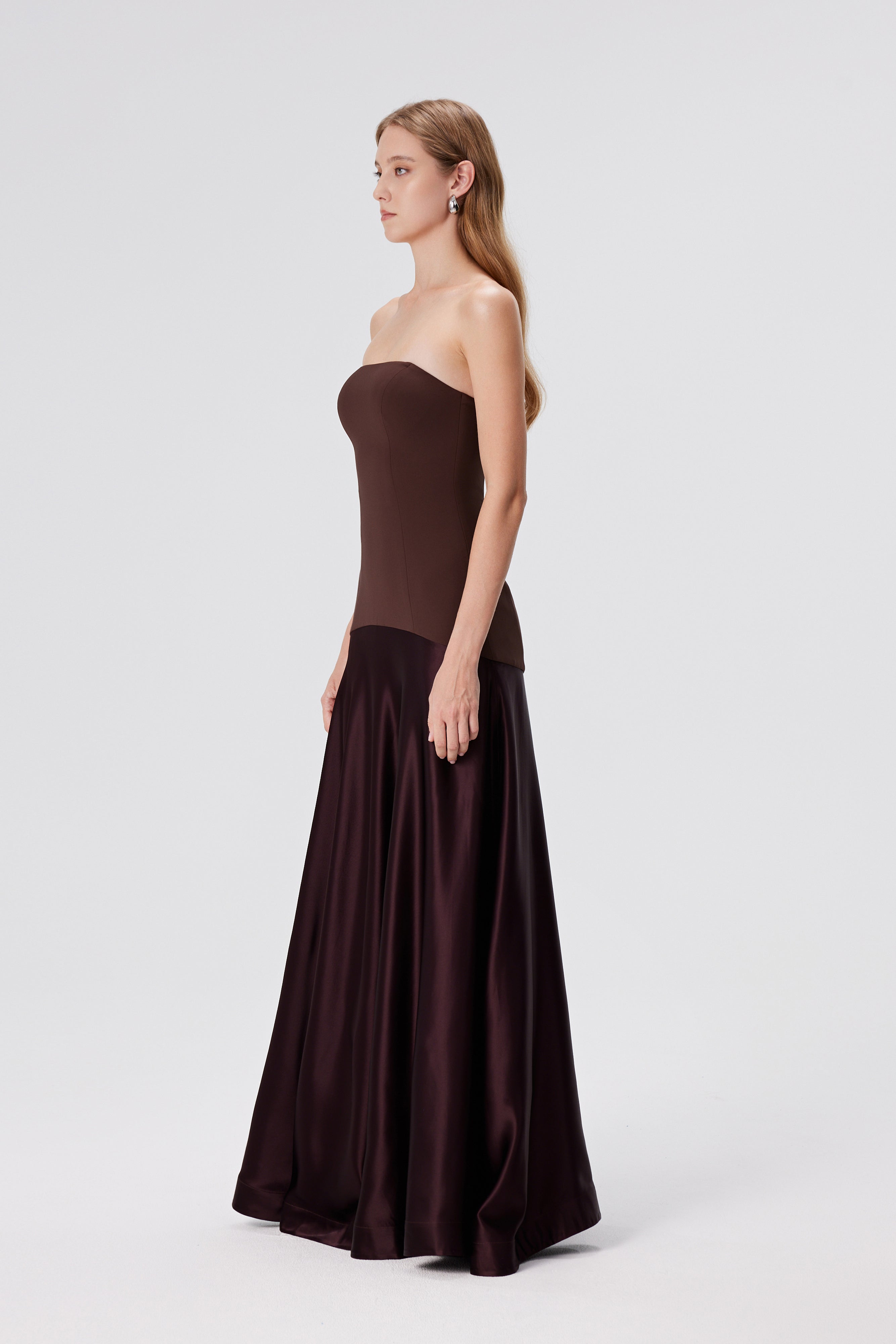 Selene | Strapless Gown
