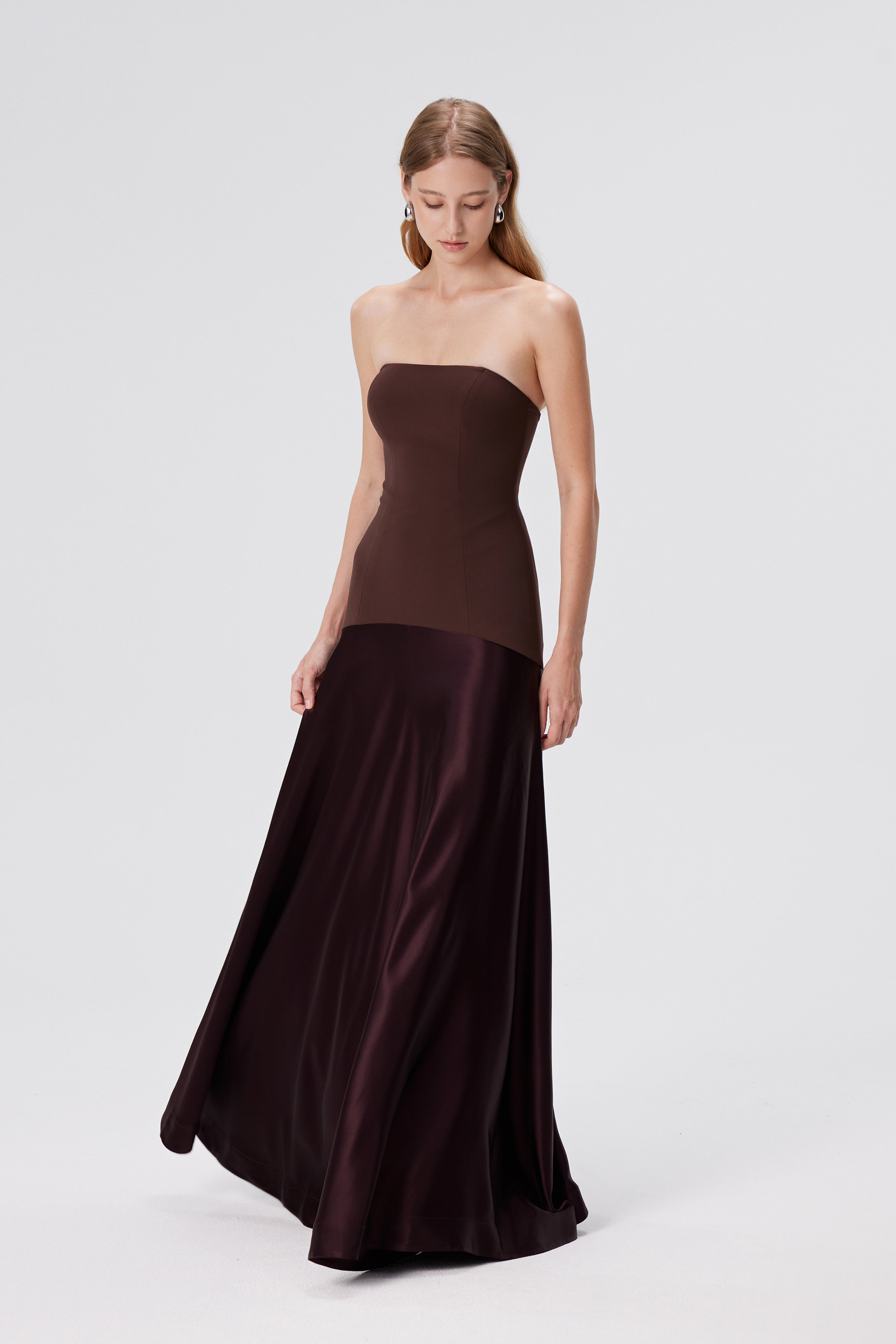 Selene | Strapless Gown