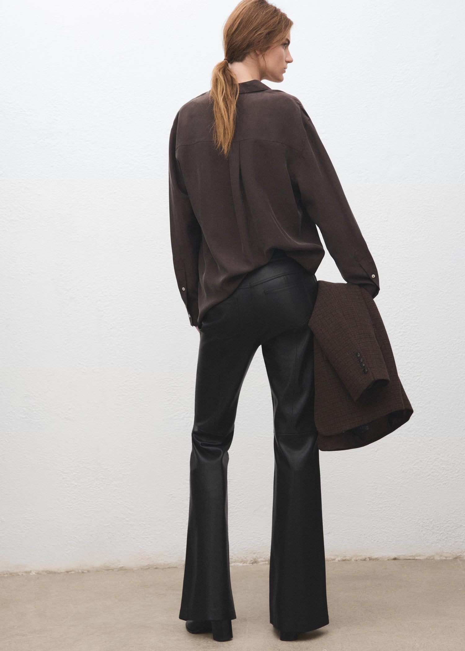 Kavelle | Leather Trousers
