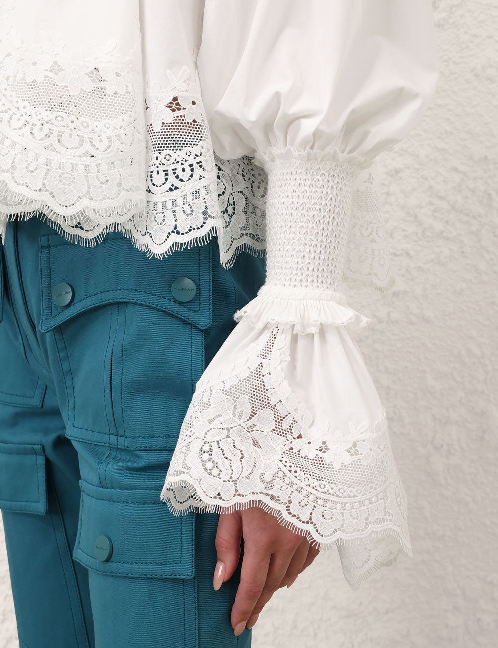 Celestine | Shirred Blouse
