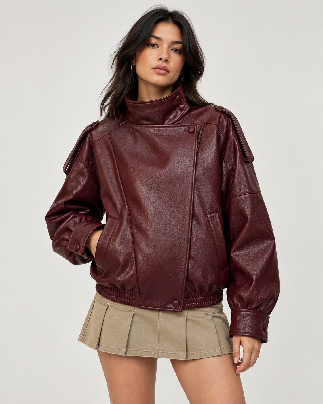 Céa | Faux Leather Jacket