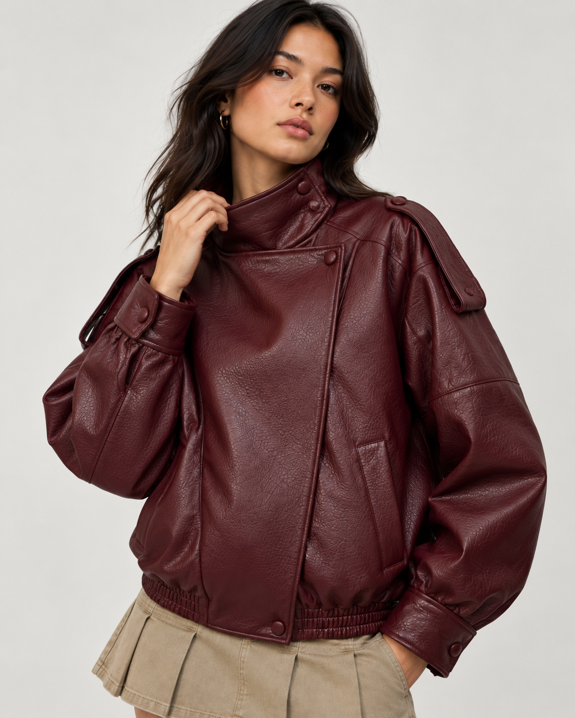 Céa | Faux Leather Jacket