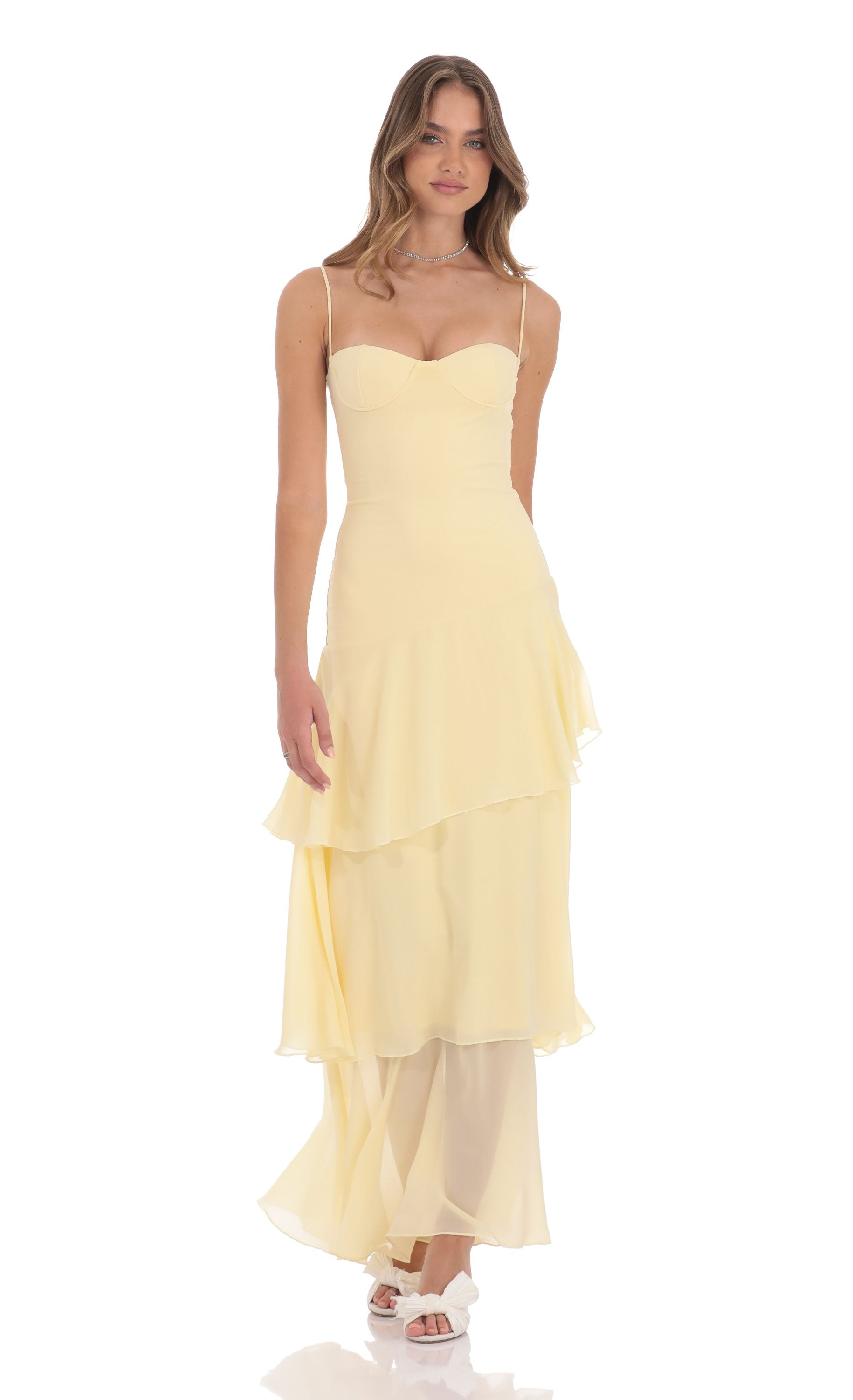 Tilly | Ruffle Maxi Dress