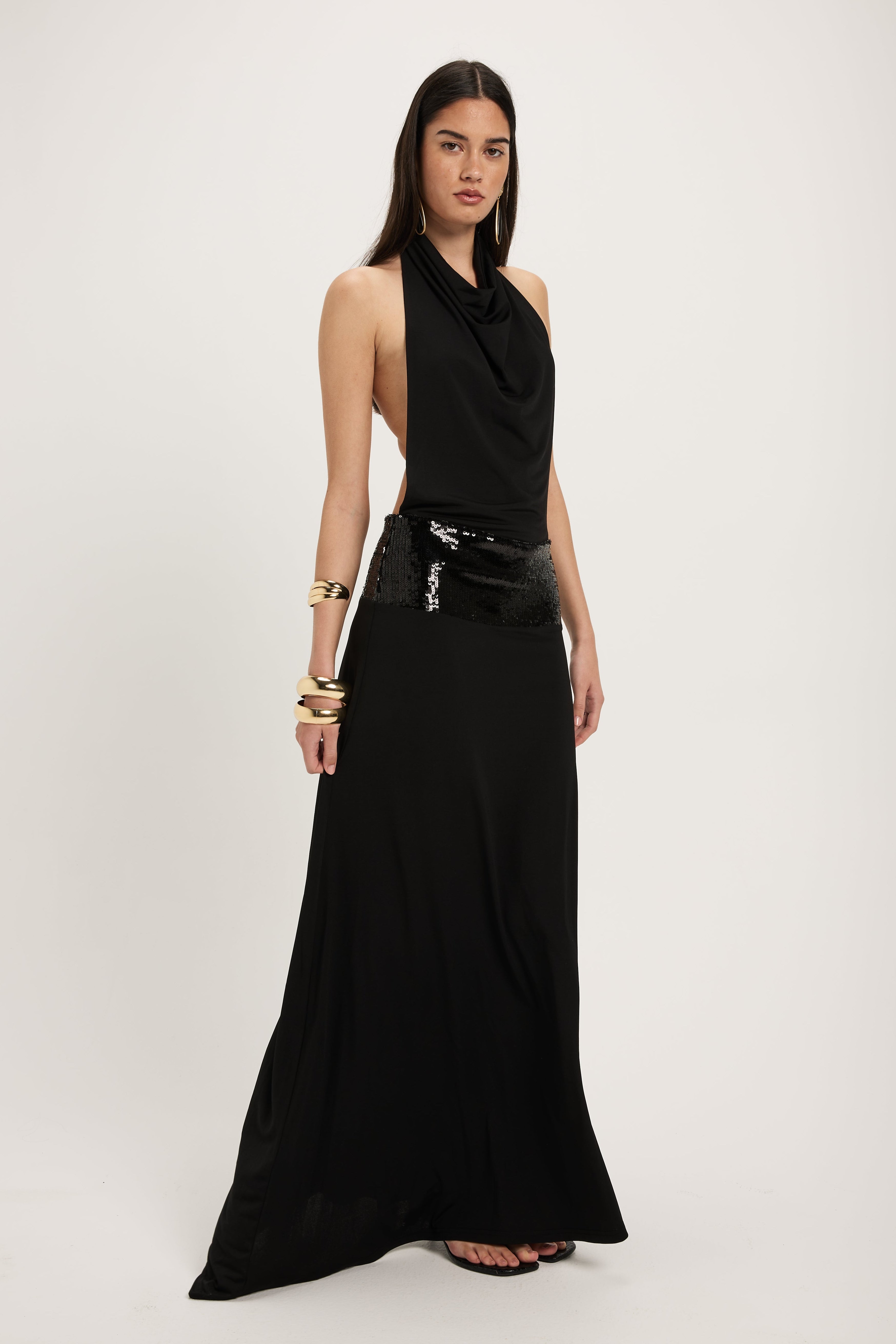 Seluna | Halter Gown