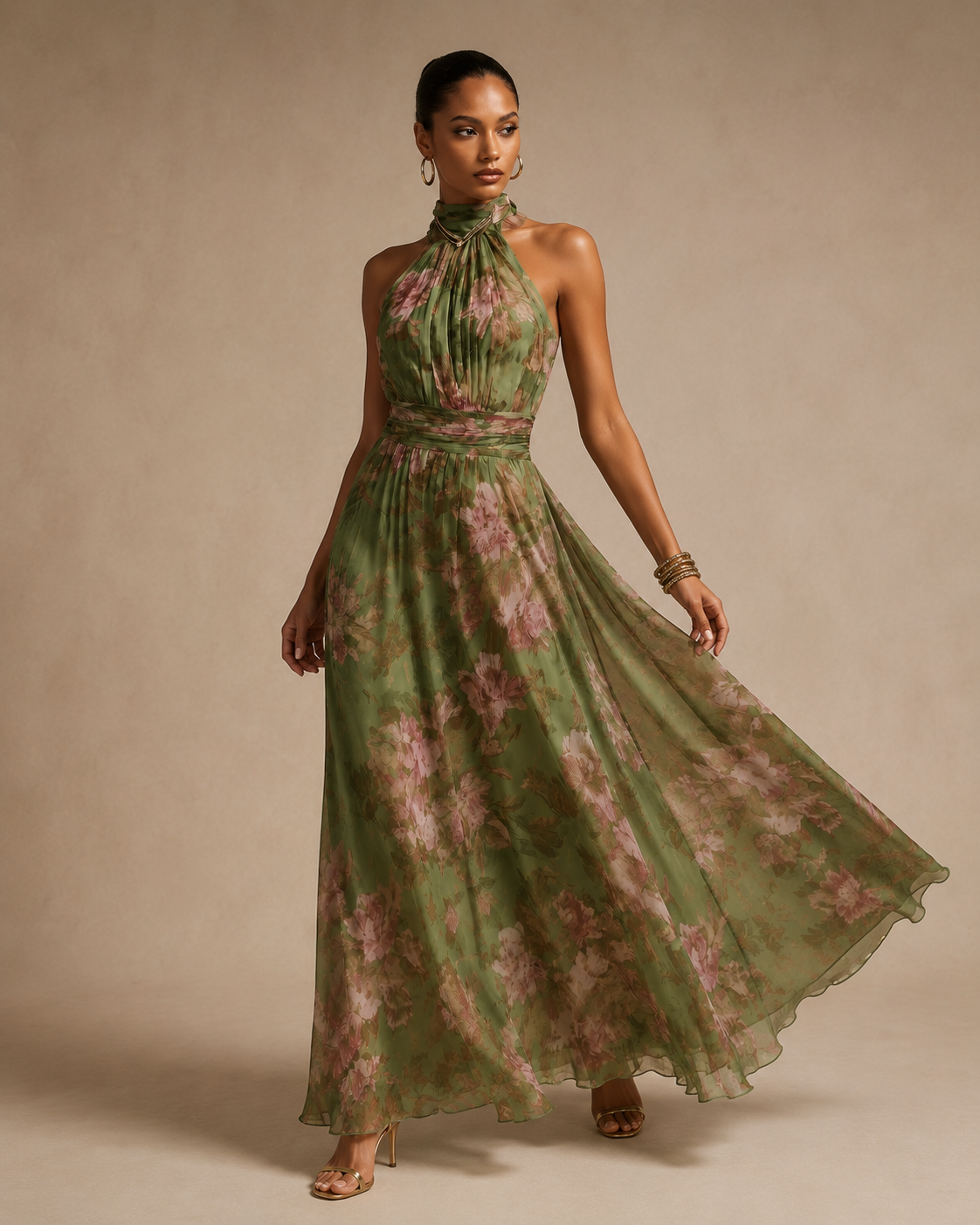 Violetta | Floral Maxi Dress