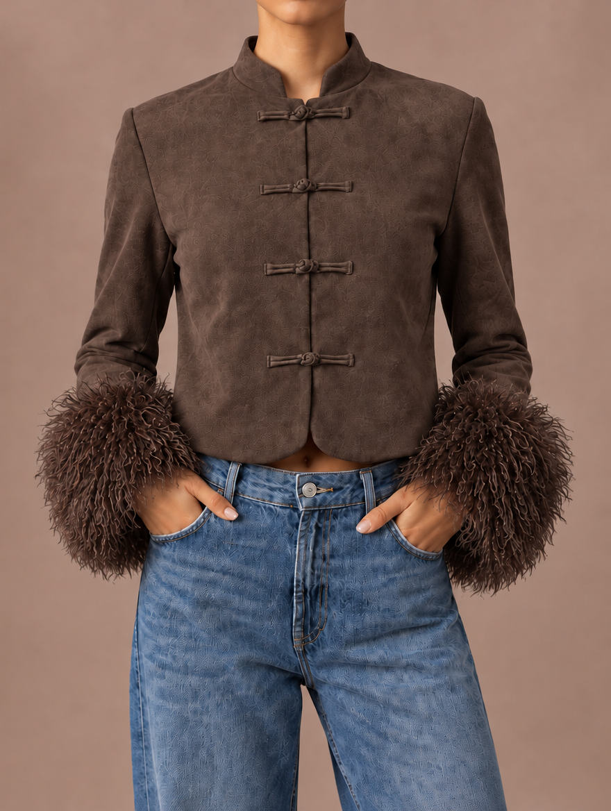 Zéliane | Feather Jacket