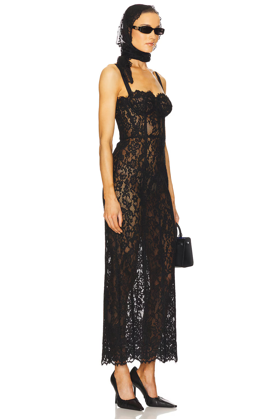 Romée | Lace Column Dress