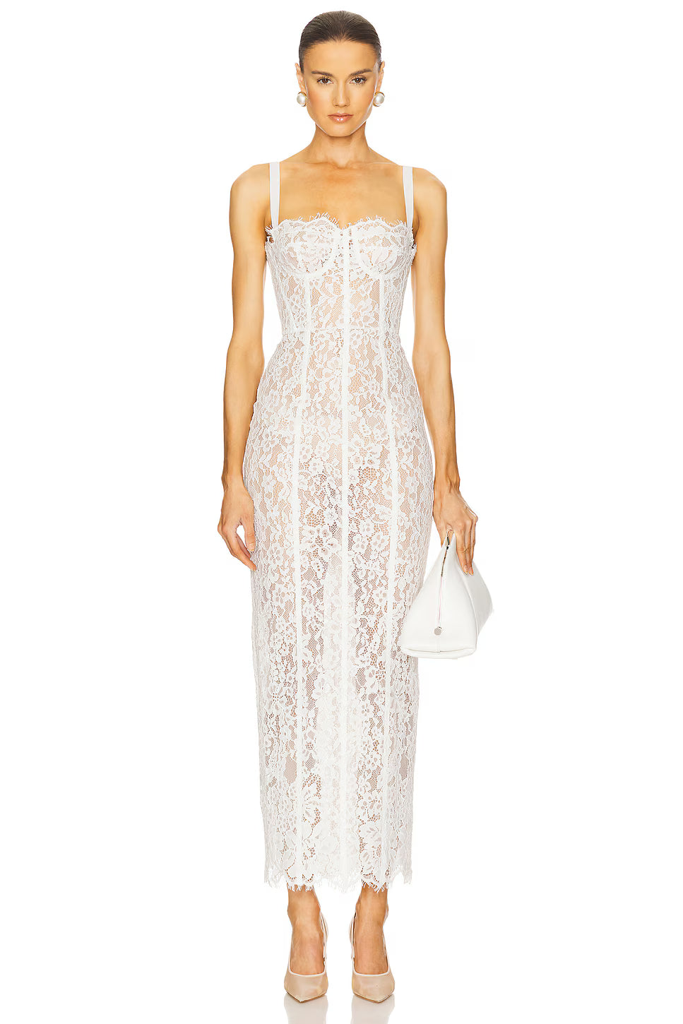 Romée | Lace Column Dress