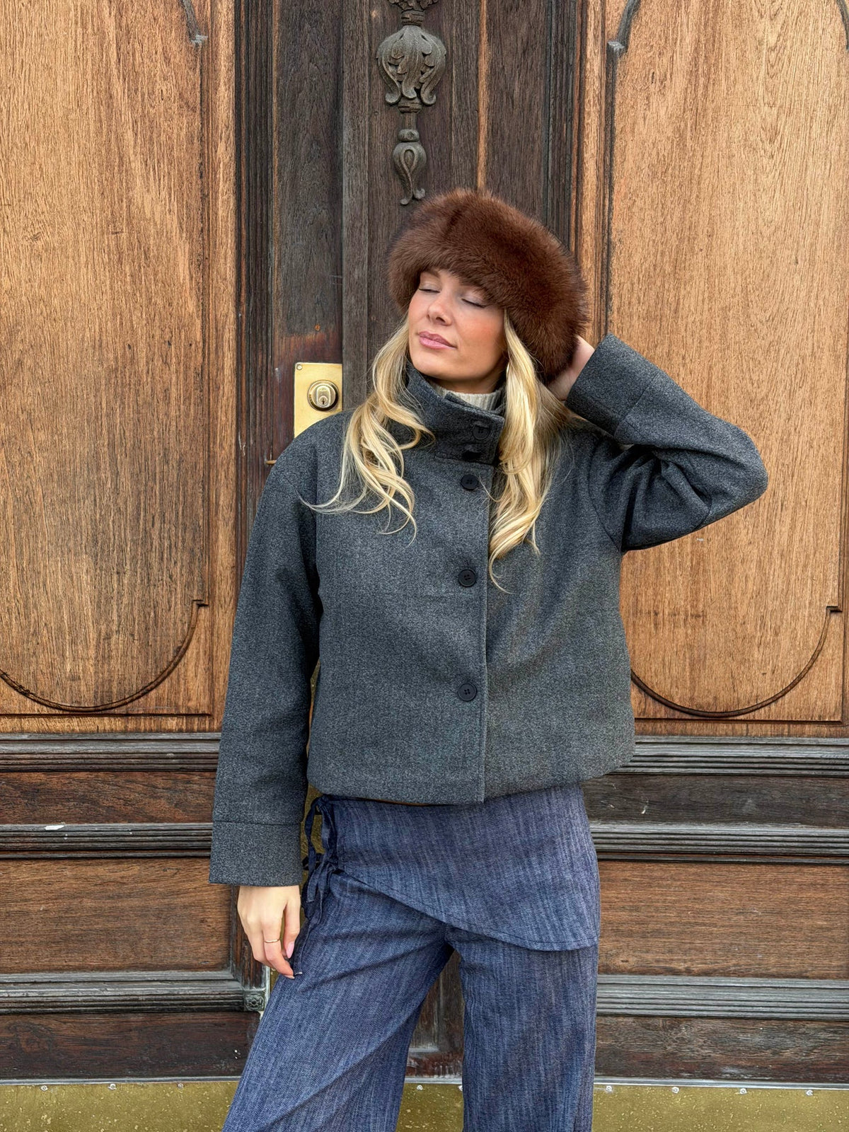 Léa | High-Neck Jacket