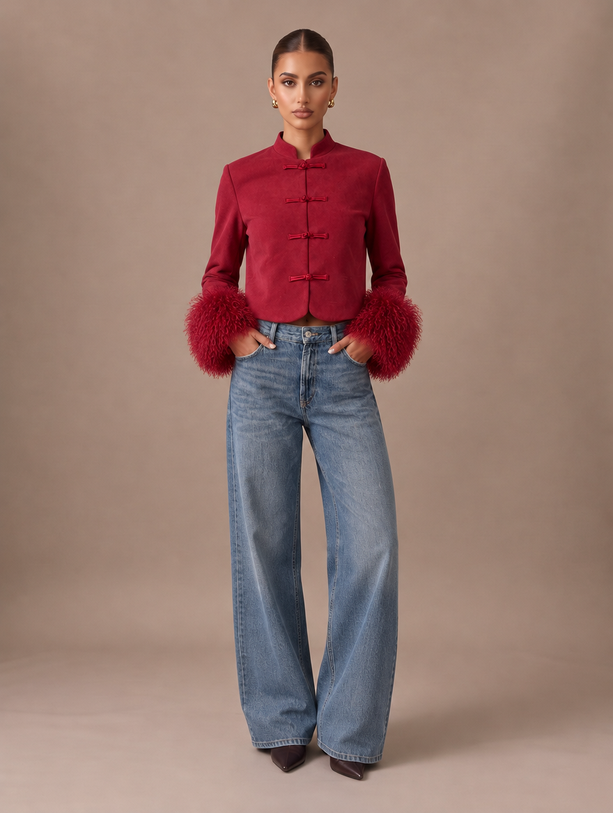 Zéliane | Feather Jacket
