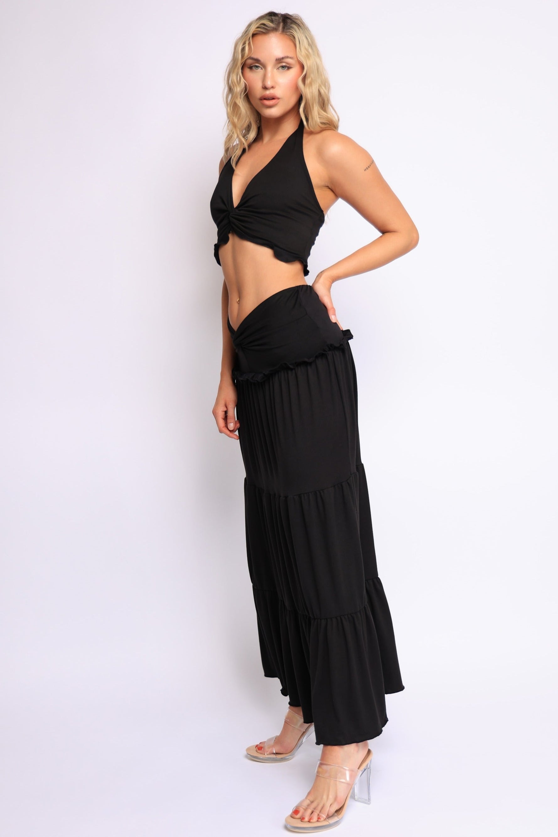 Seraya | Maxi Skirt Set