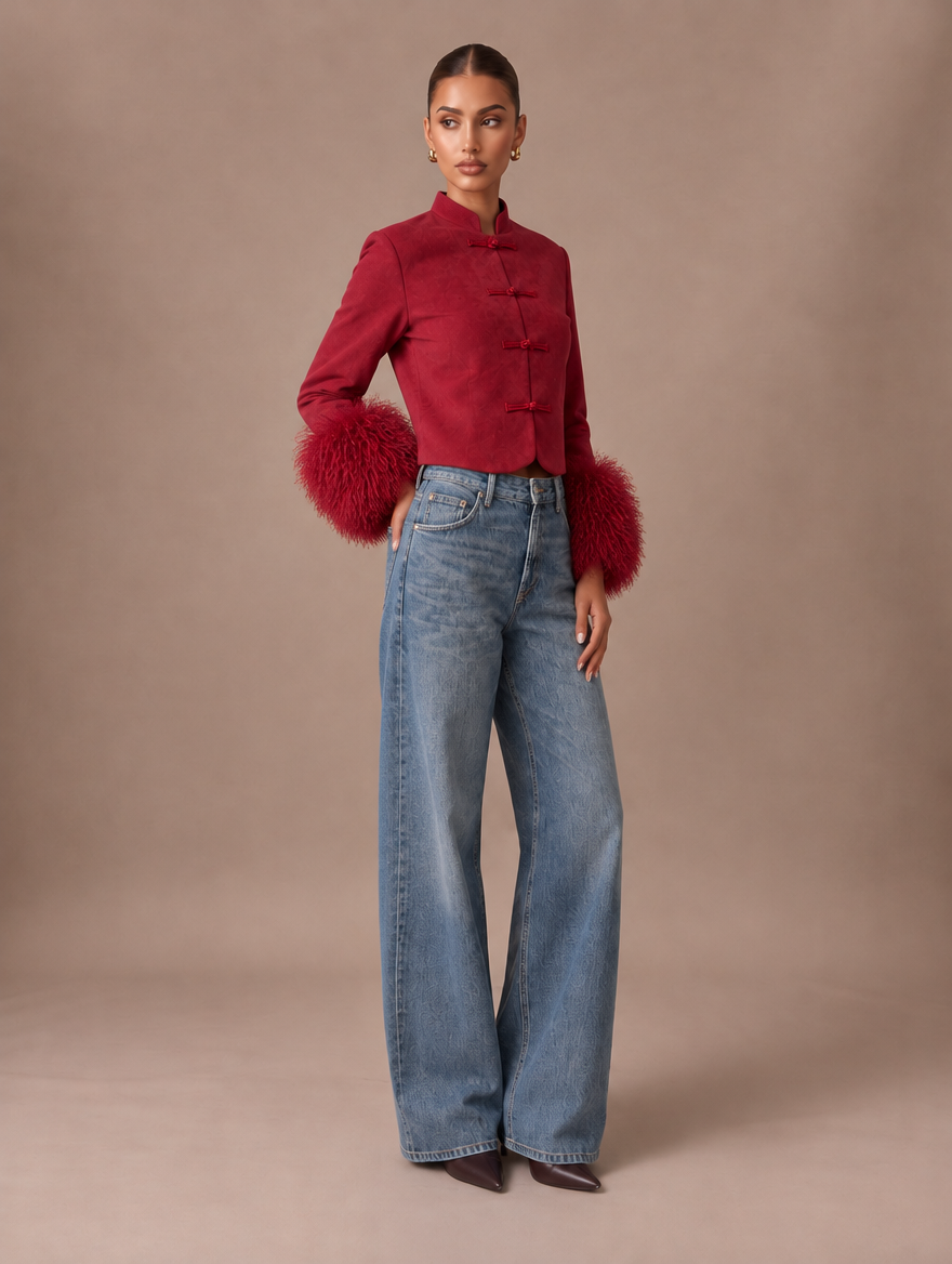 Zéliane | Feather Jacket