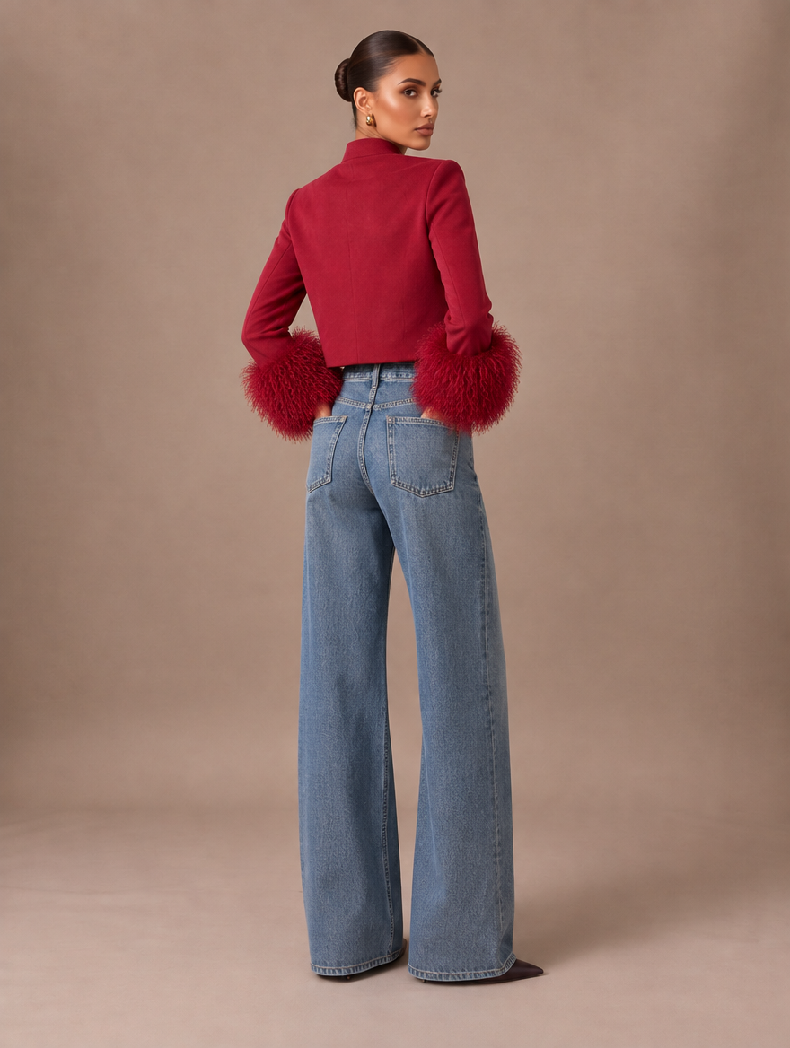 Zéliane | Feather Jacket