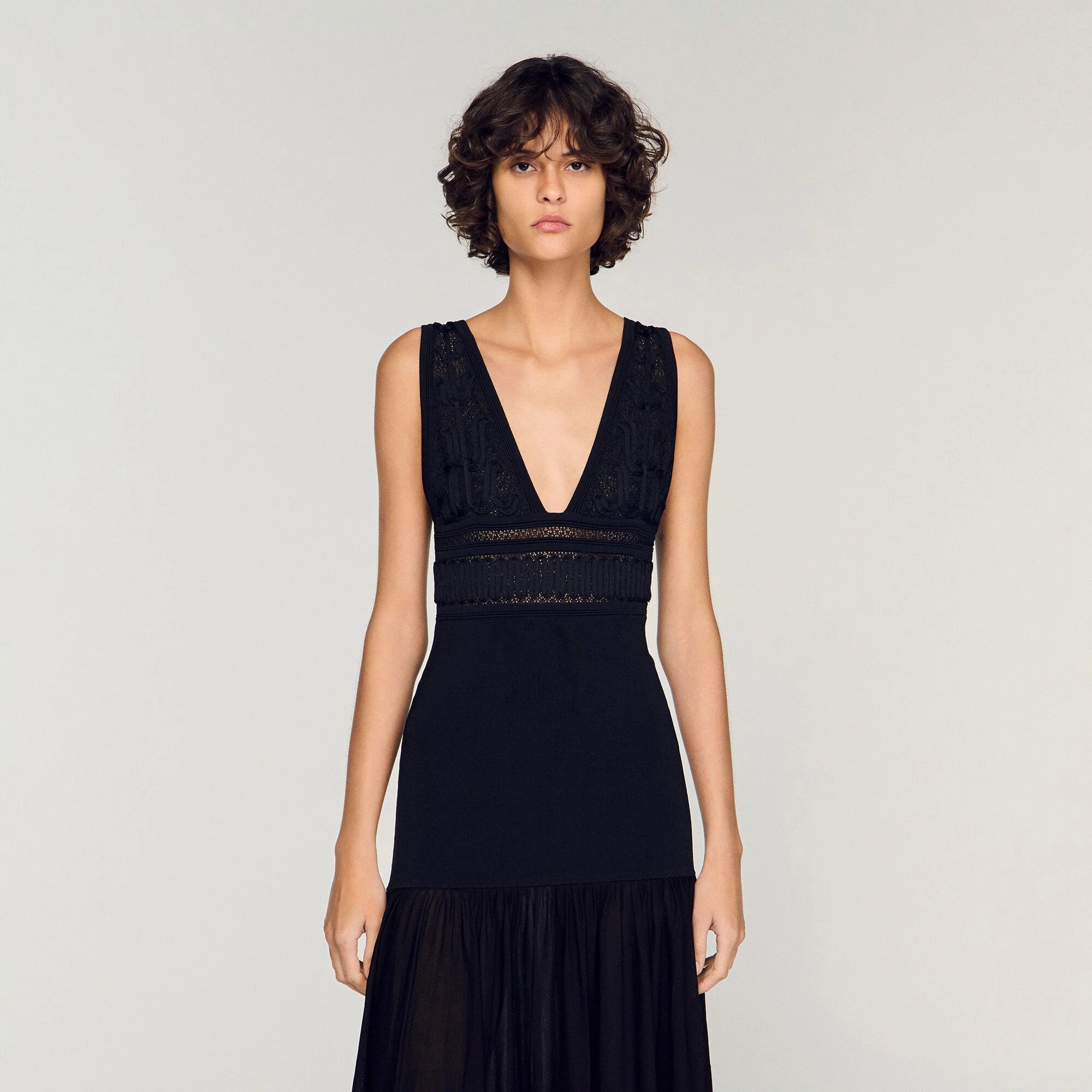Solène | Knit Maxi Dress