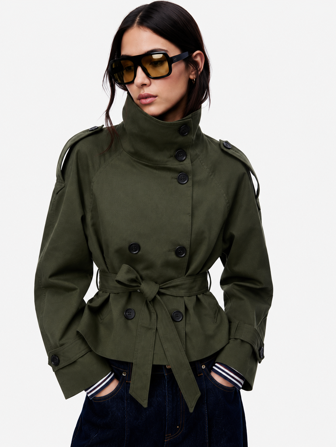 Céora | Cropped Trench