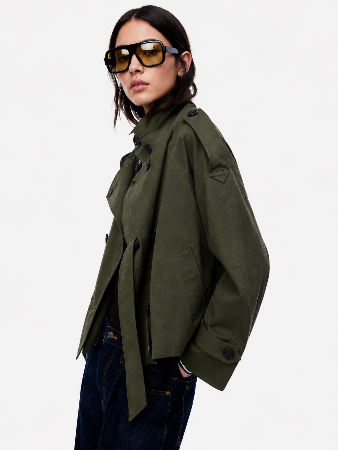 Céora | Cropped Trench