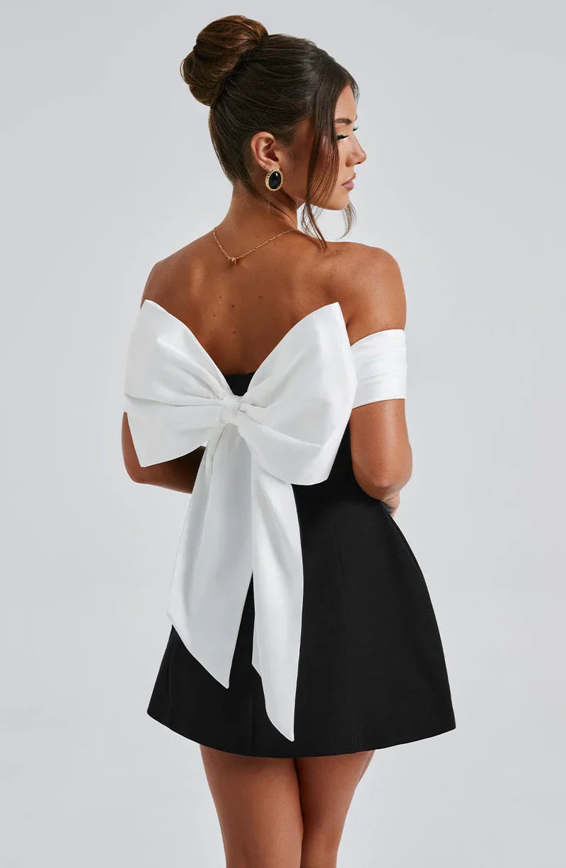 Evelyn | Bow Dress