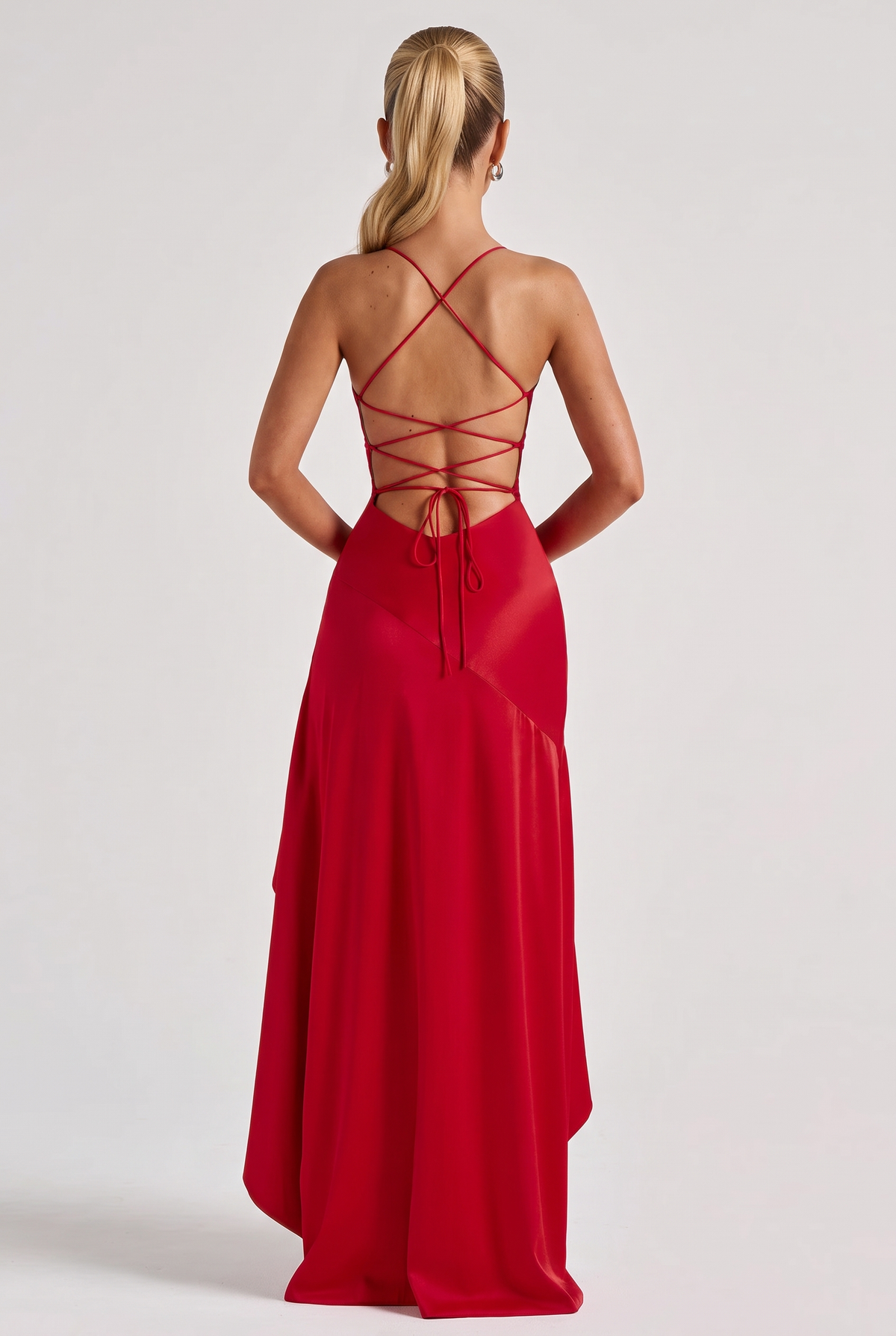 Elira Maxi Dress in Red