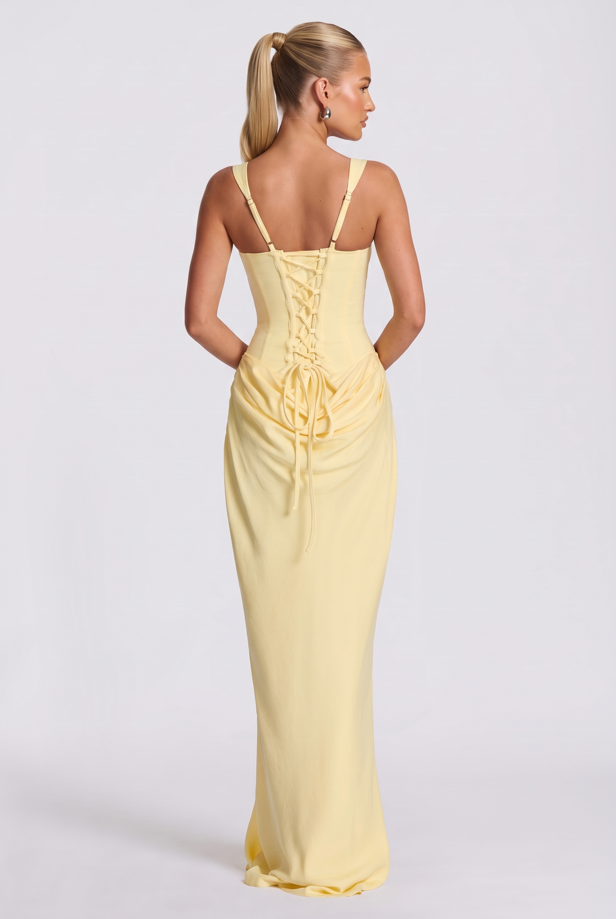 Meliora Maxi Dress in Lemon