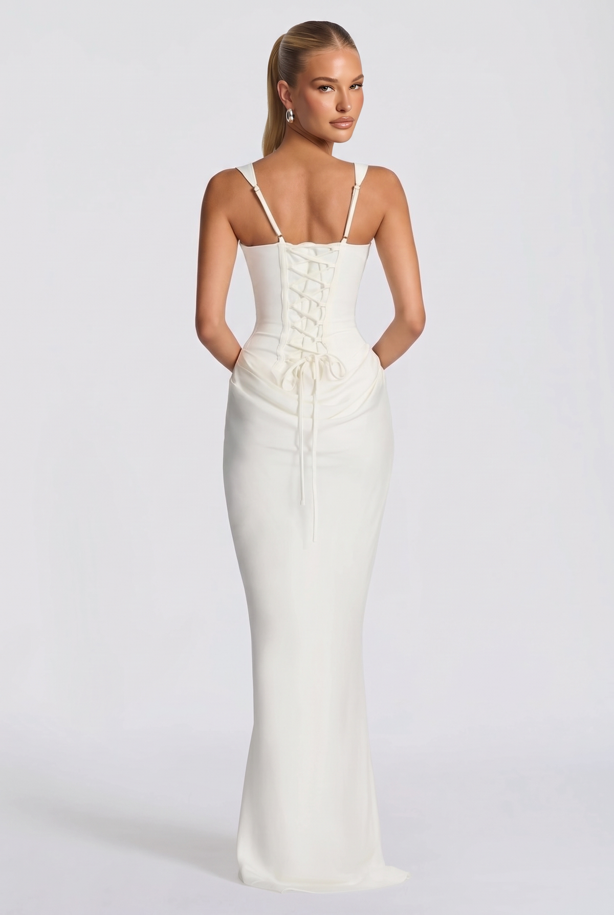 Meliora Maxi Dress in Ivory