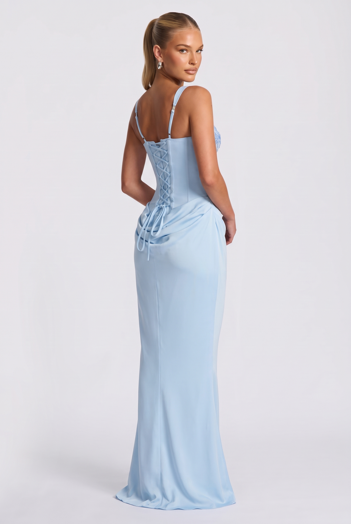 Meliora Maxi Dress in Baby Blue