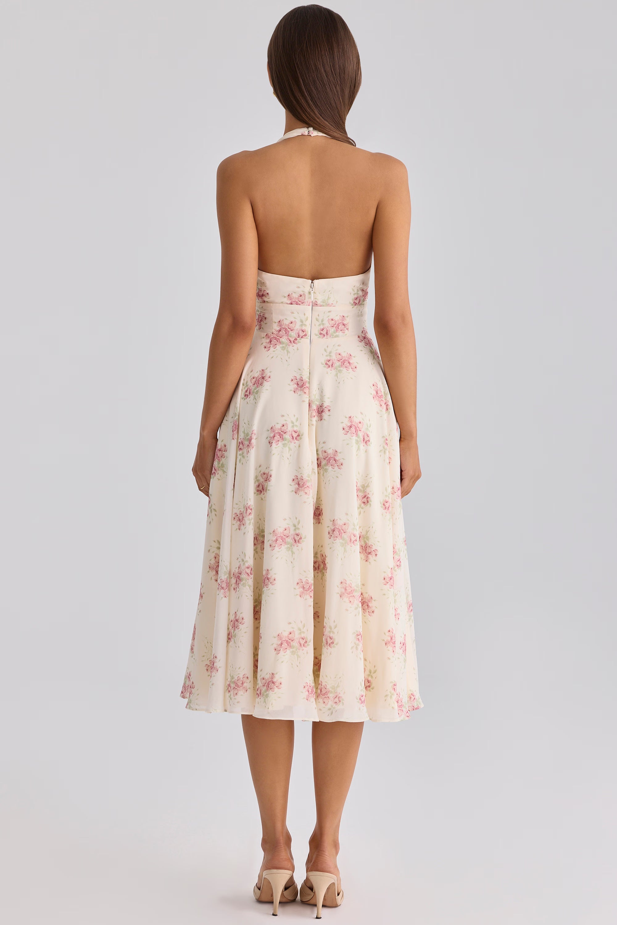 Camélia | Georgette Midi Dress