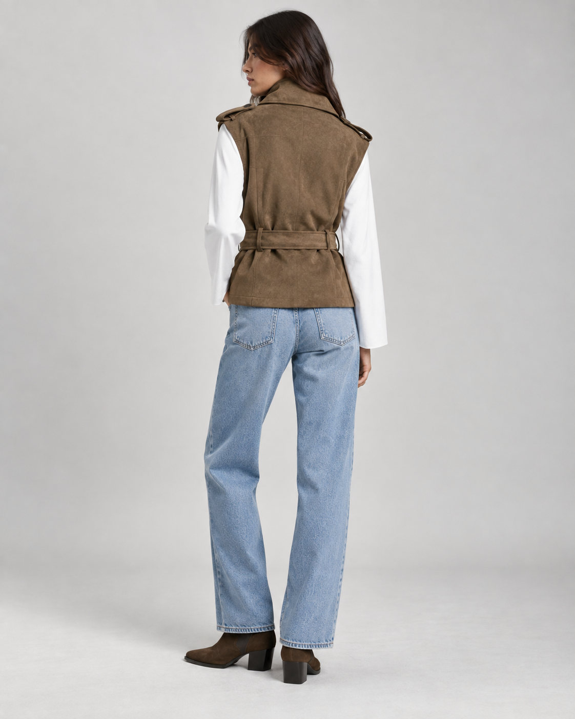 Inessa | Belted Gilet