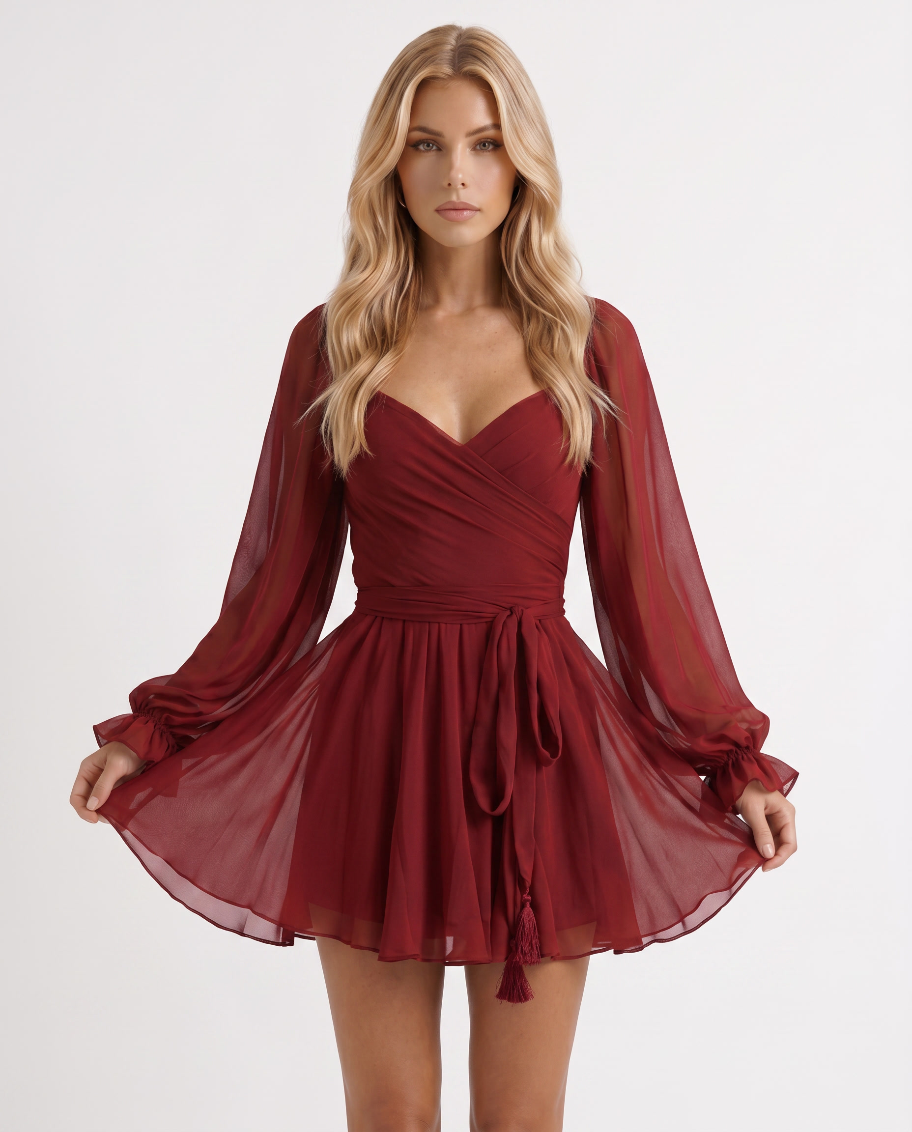 Colette | Ruffle Mini Dress