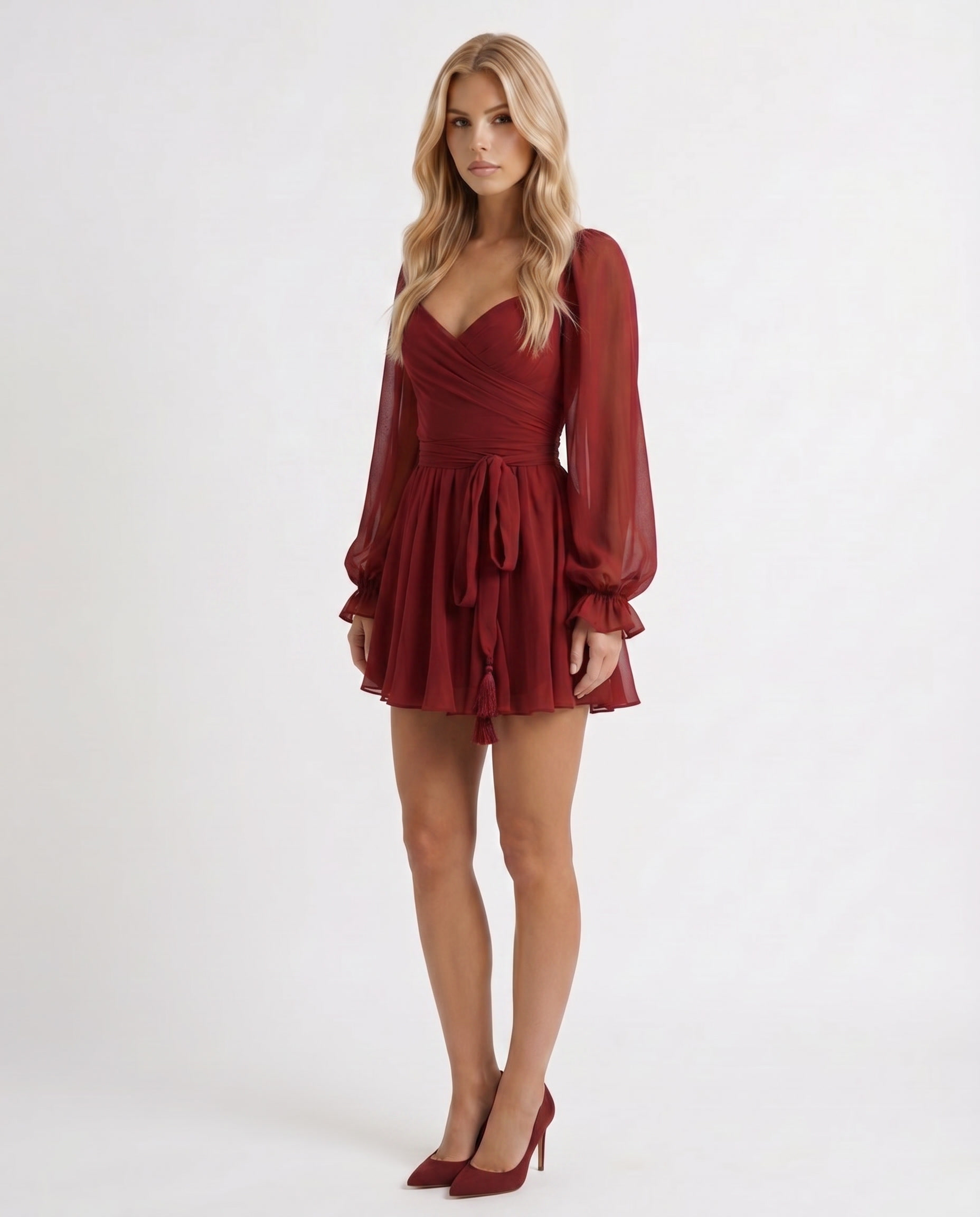 Colette | Ruffle Mini Dress