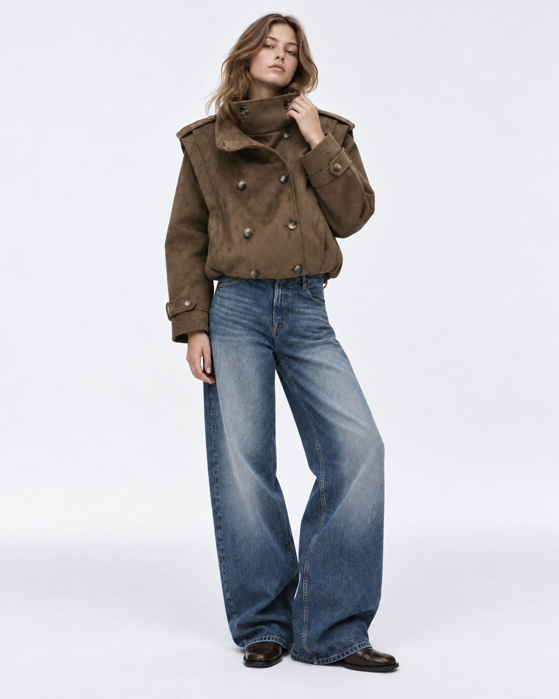 Noléa | Pleated Trench Coat