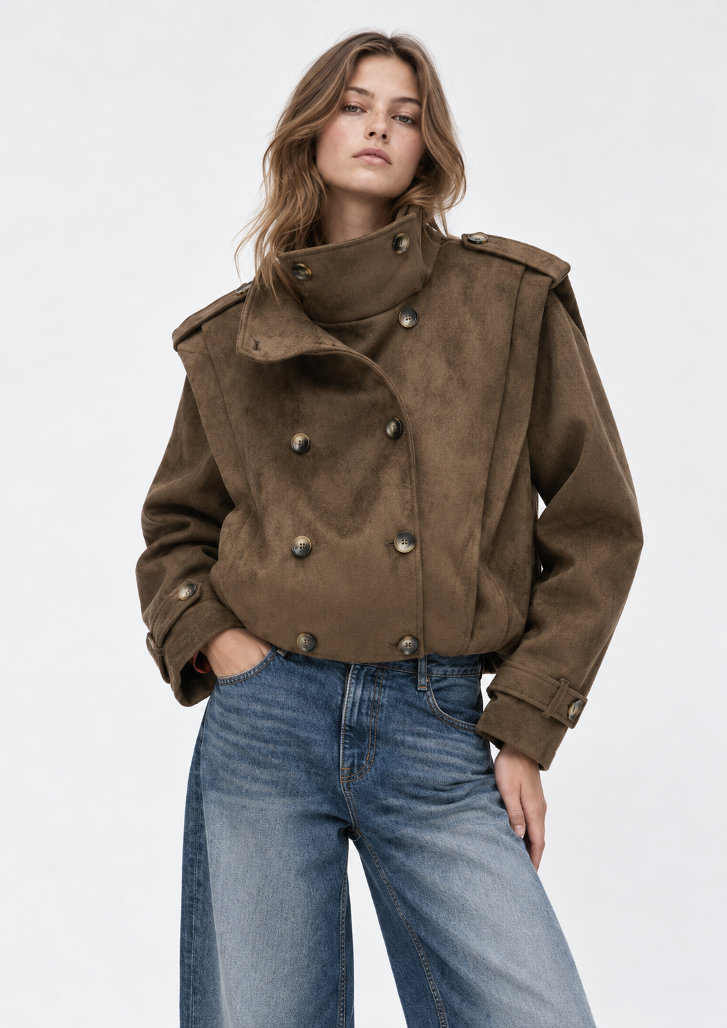 Noléa | Pleated Trench Coat