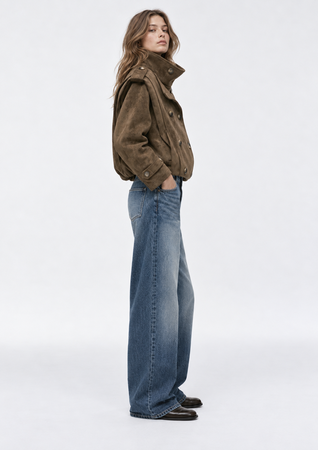 Noléa | Pleated Trench Coat