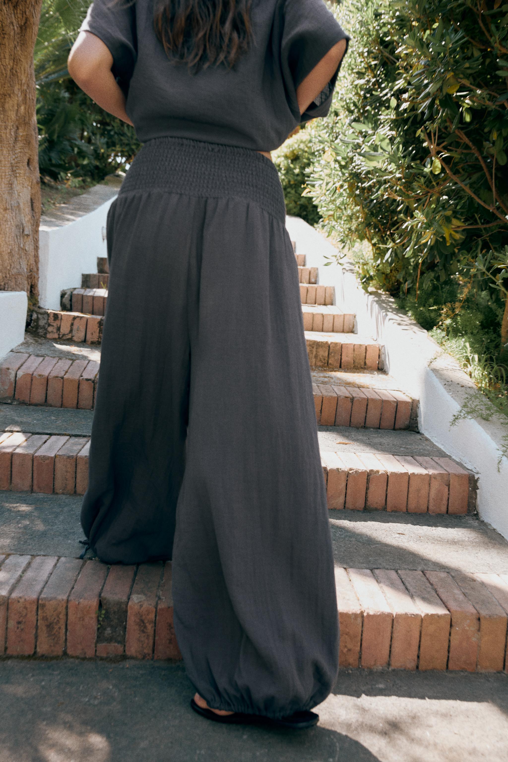 Soleia | Smocked Trouser Set