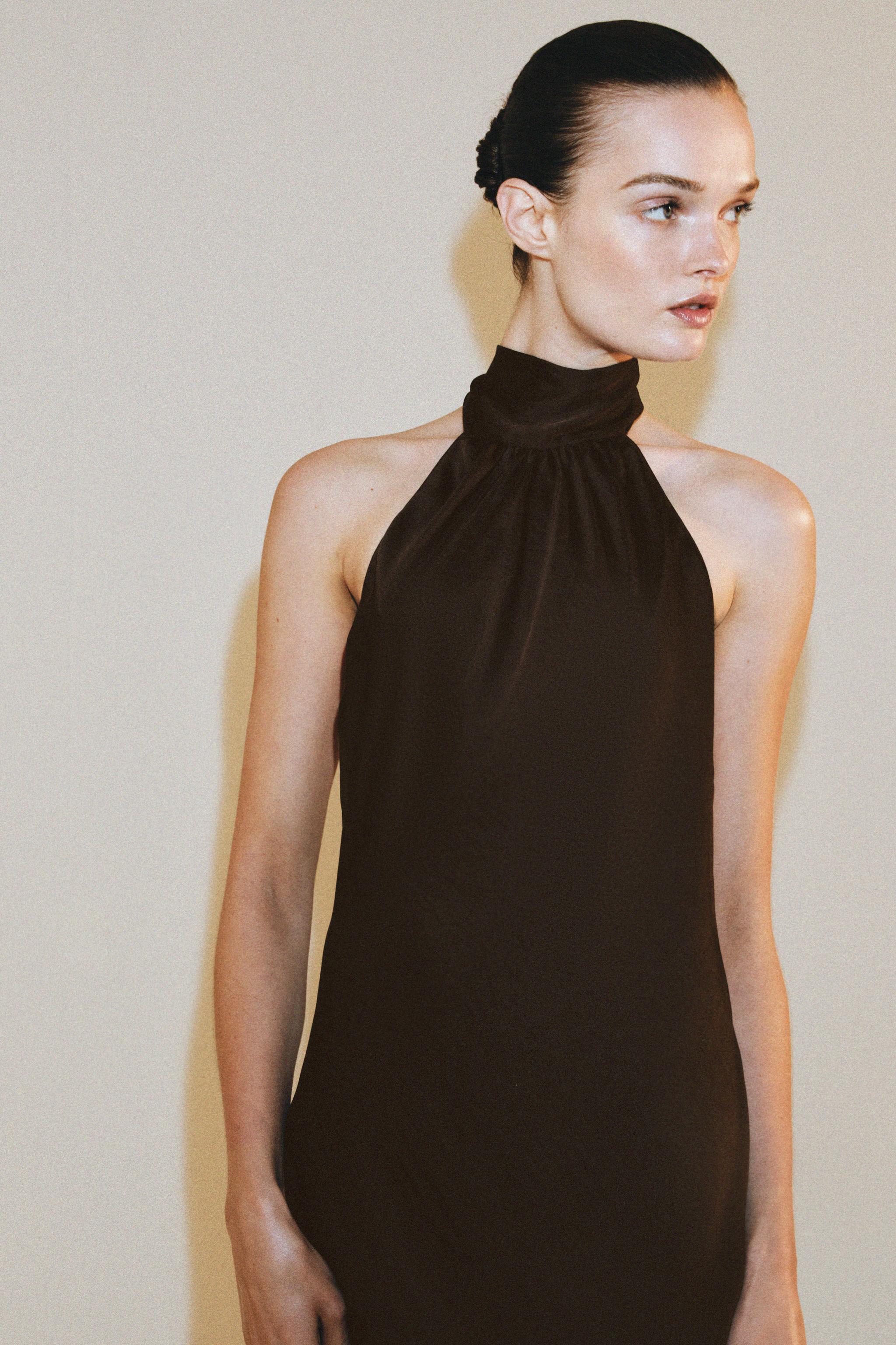 Aurelle | Halter Gown