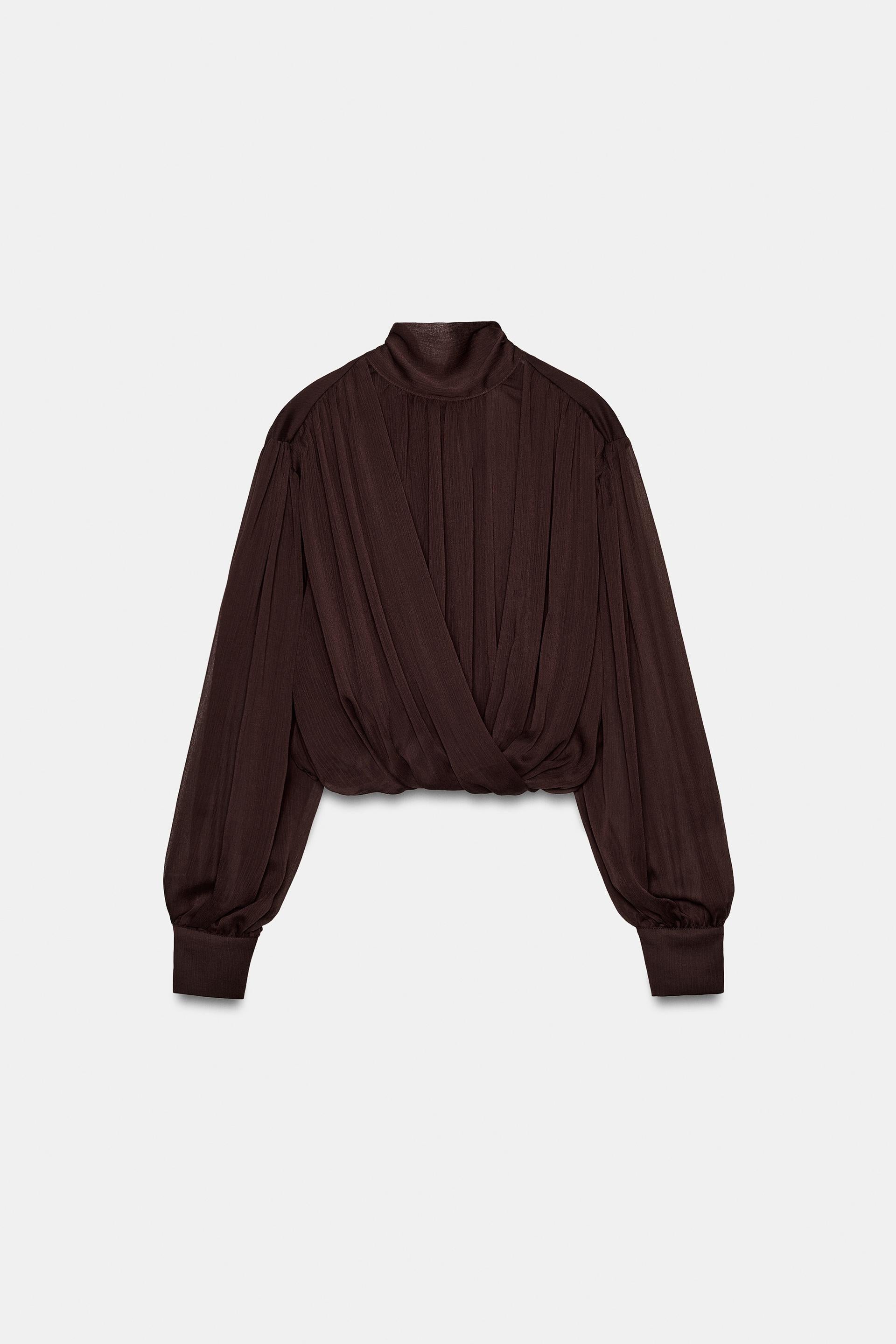 Aurelle | Draped Blouse